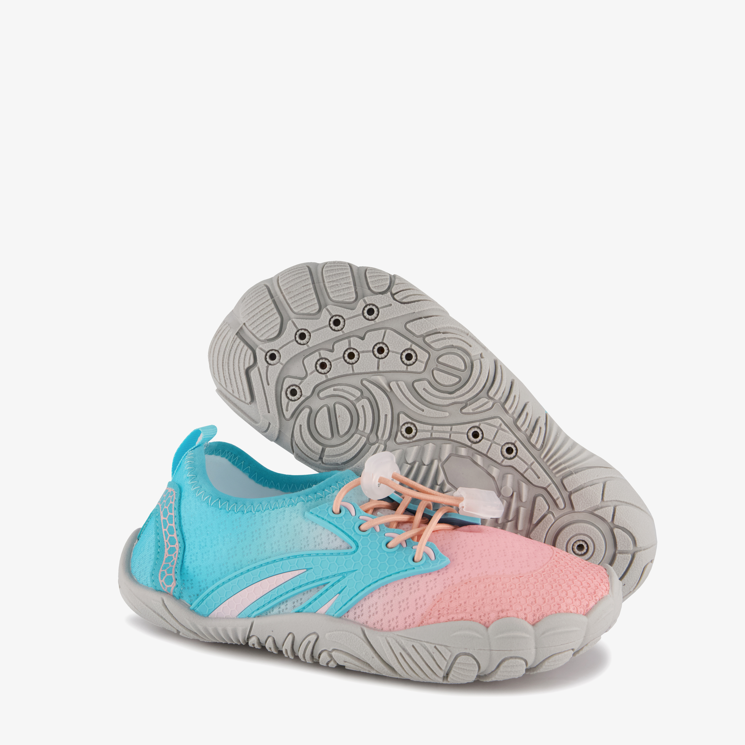 Meisjes waterschoenen blauw roze
