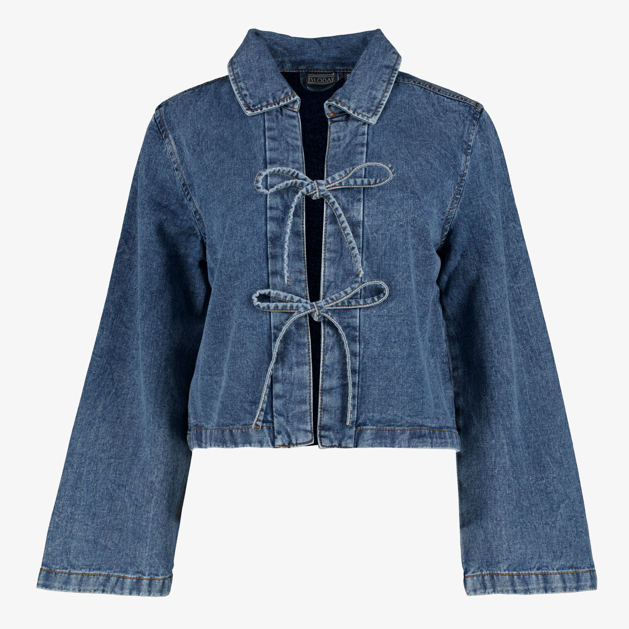 TwoDay korte dames spijkerjas blauw jassen