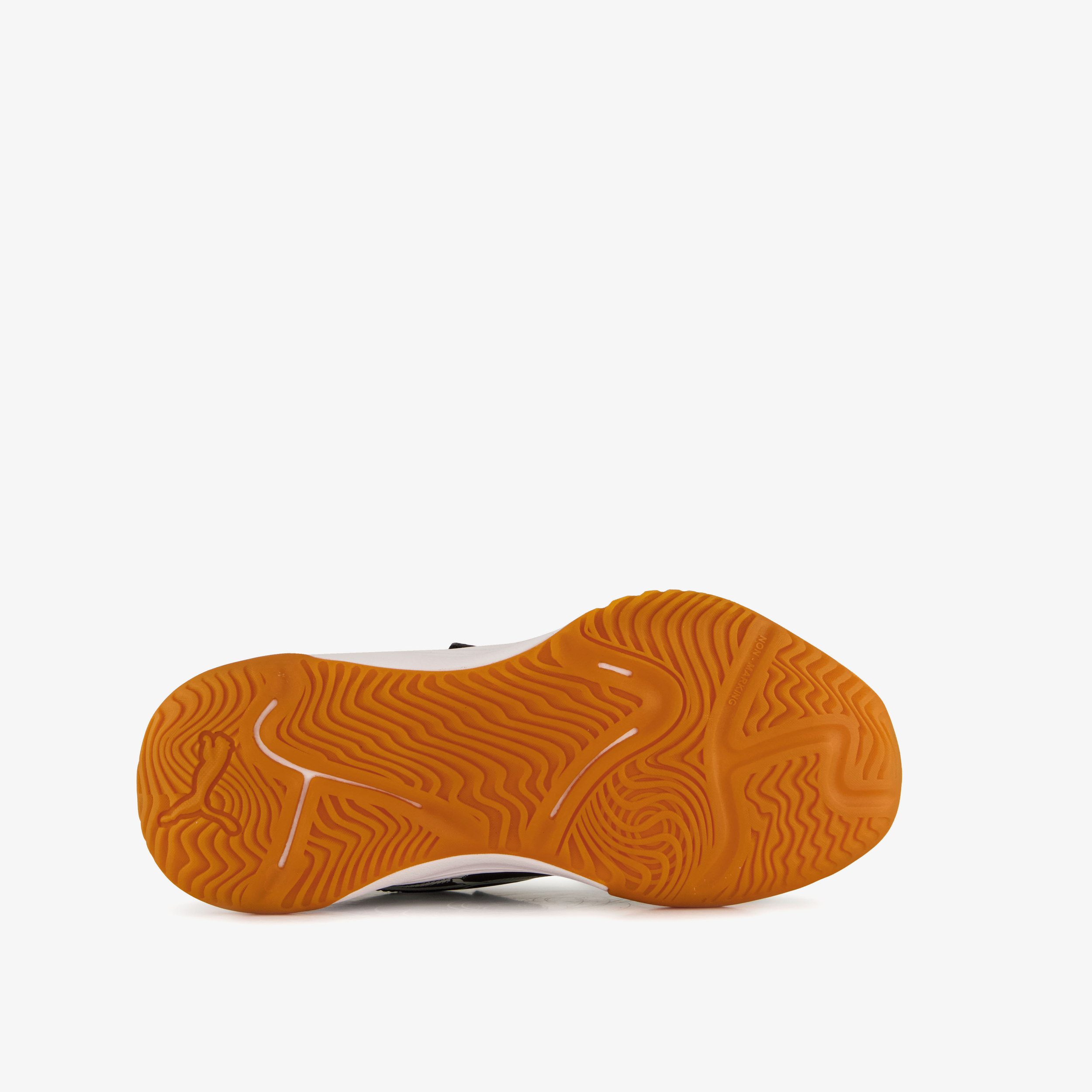 Puma varion II kinder indoorschoenen zwart meisjes zaalschoenenvoetbalschoenen – foto 3