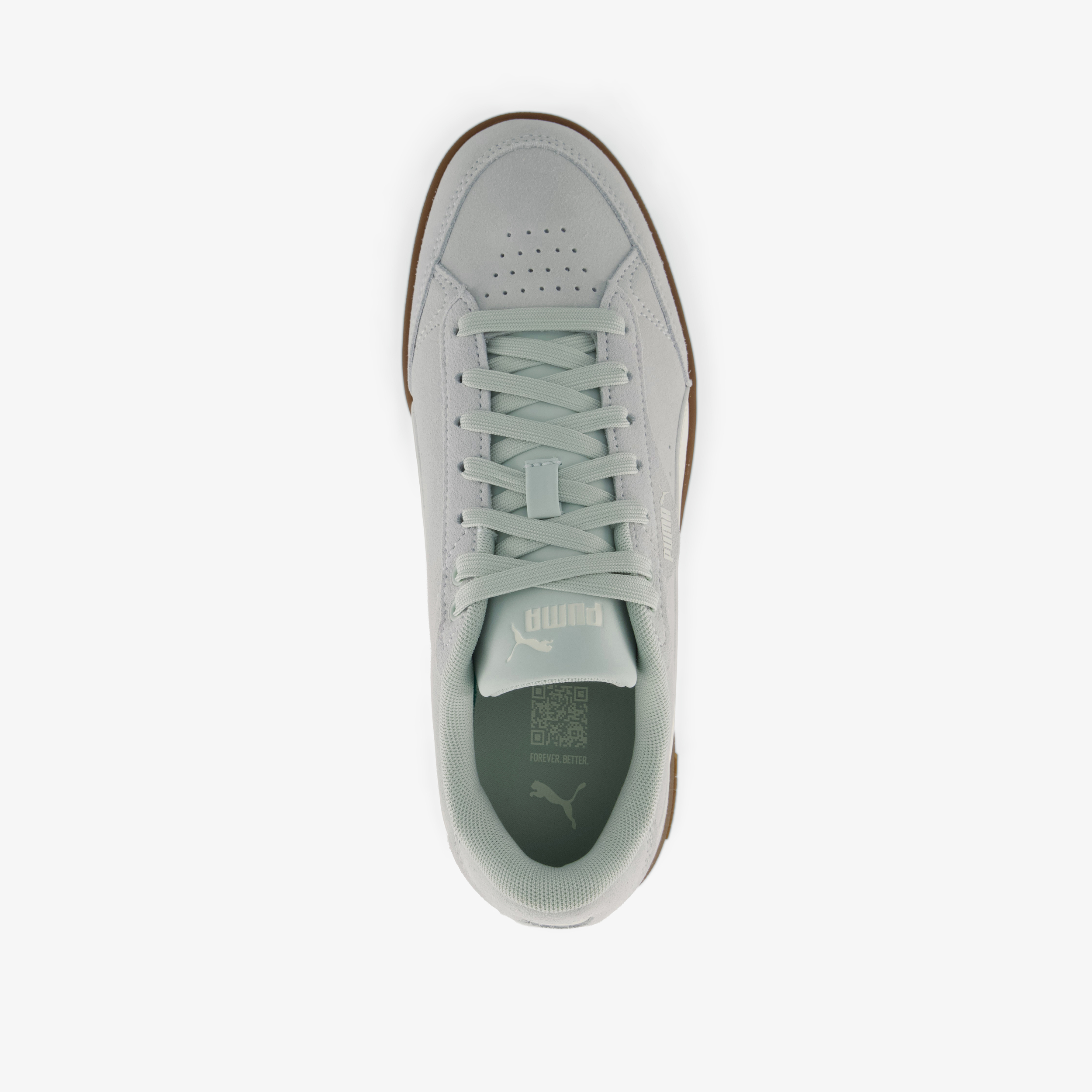 Puma Vikky Star SD suède dames sneakers lichtblauw – foto 4