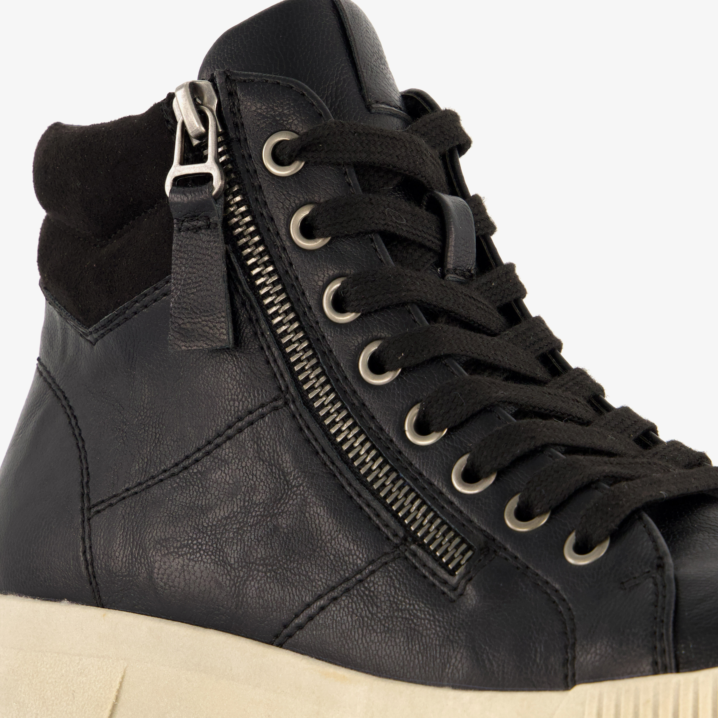 Blue Box hoge dames sneakers zwart – foto 5