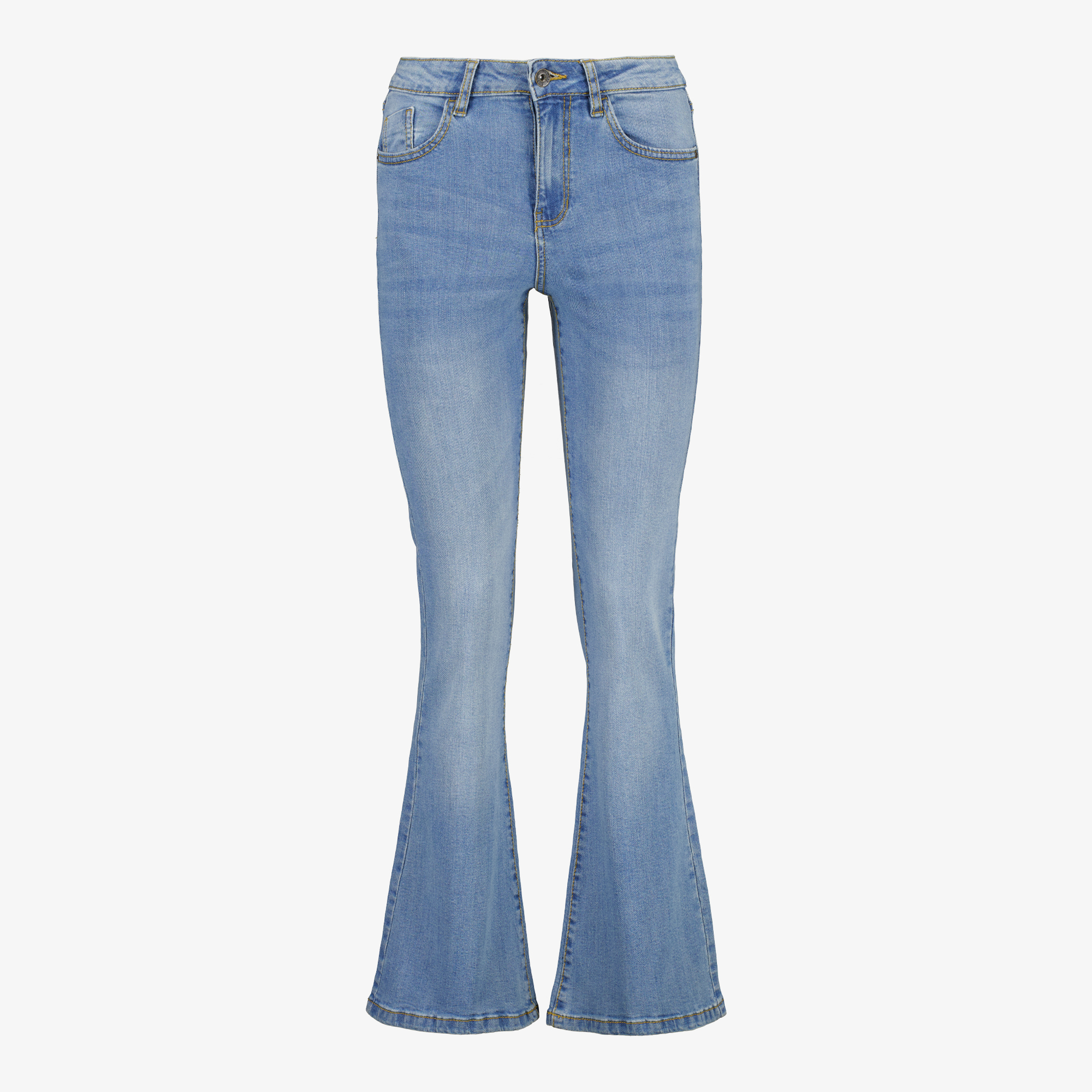 TwoDay dames flared jeans lichtblauw broeken & shorts
