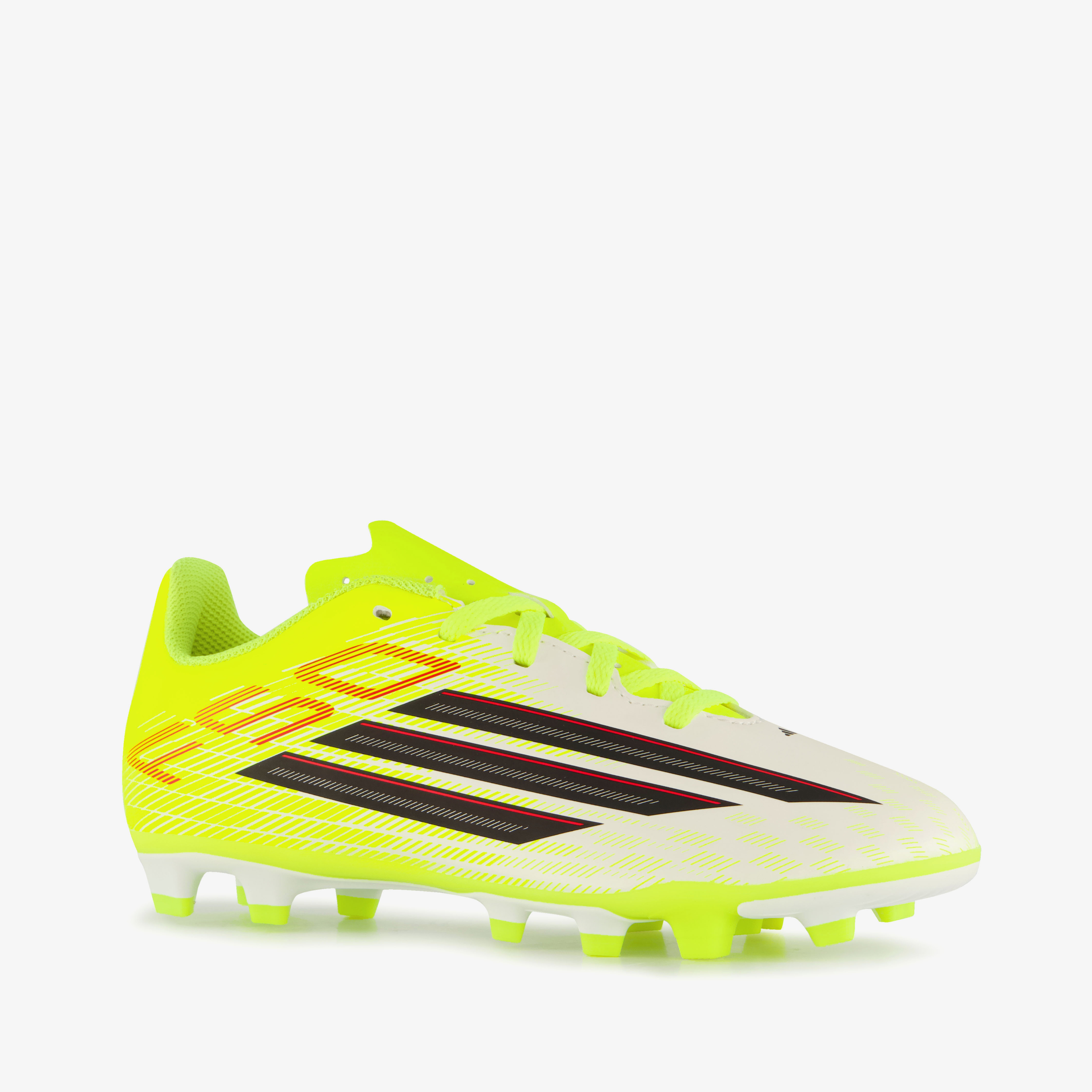 Adidas F50 Club MG kinder voetbalschoenen geel
