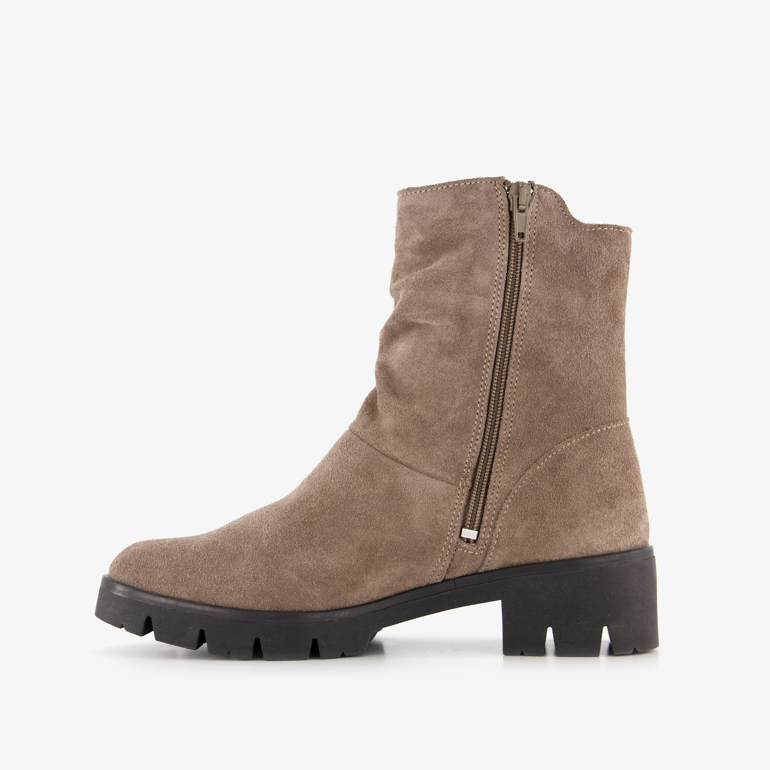 Hush Puppies suède dames boots beige