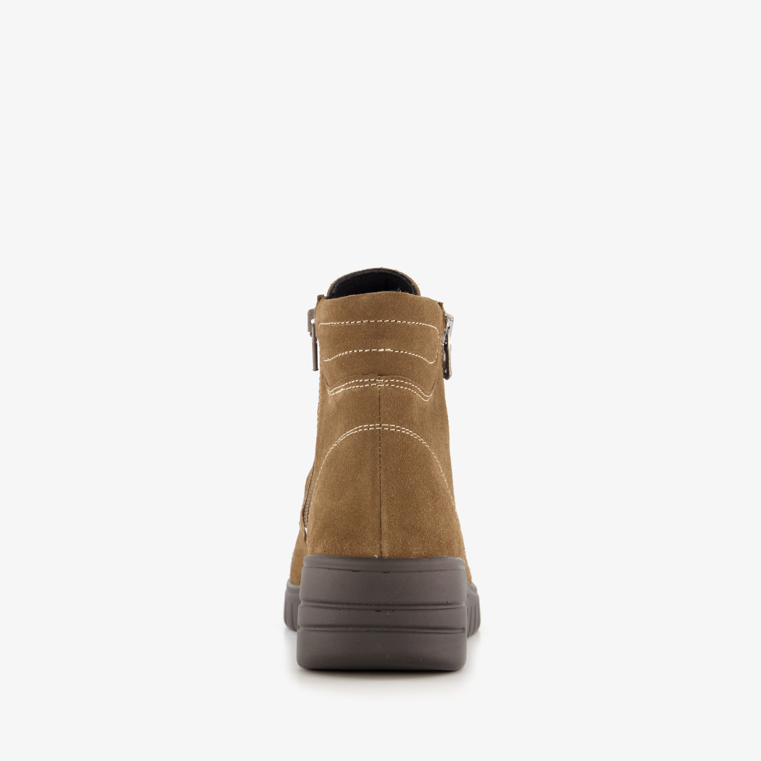 Hush Puppies suède dames veterboots bruin laarzen – foto 2