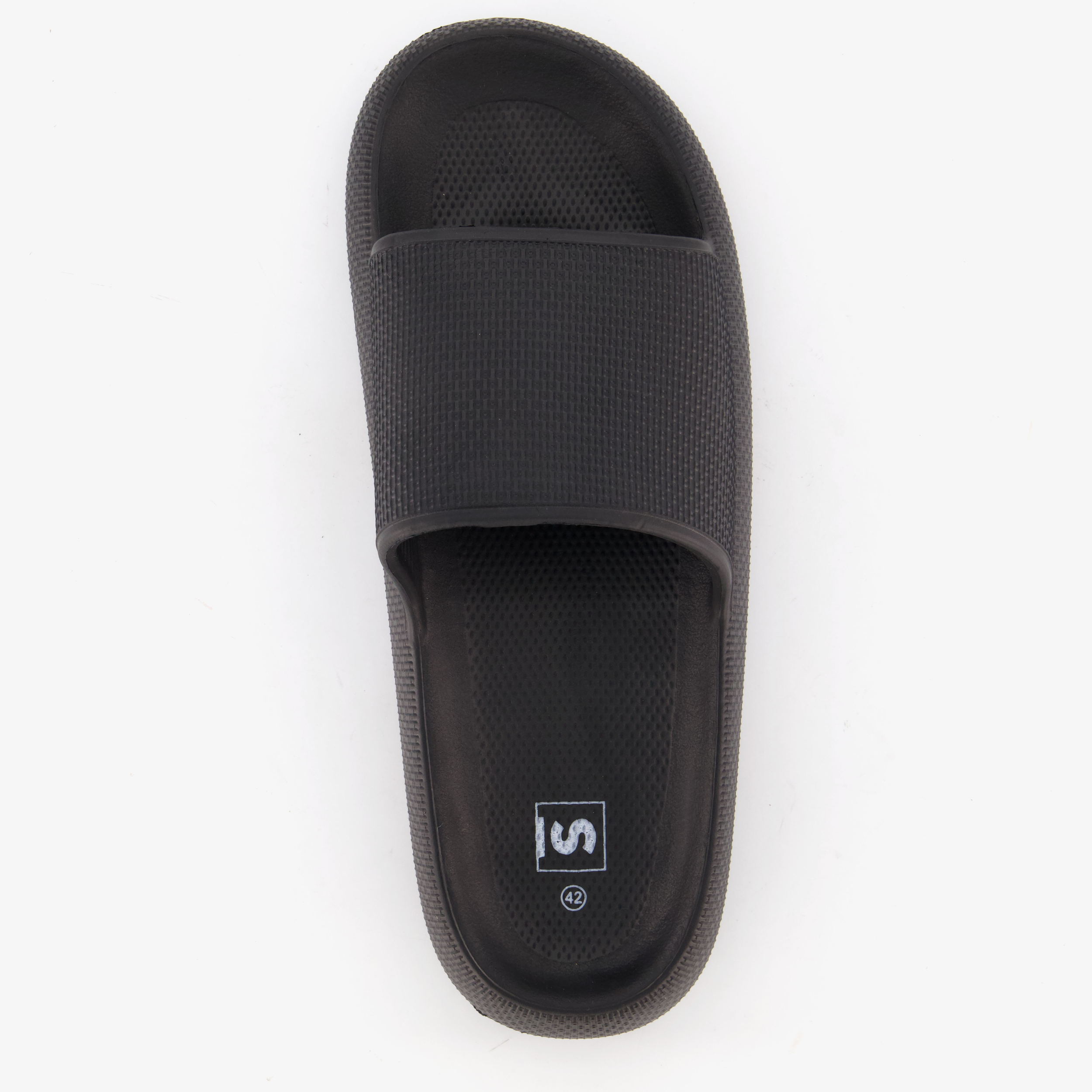 Heren badslippers zwart – foto 4