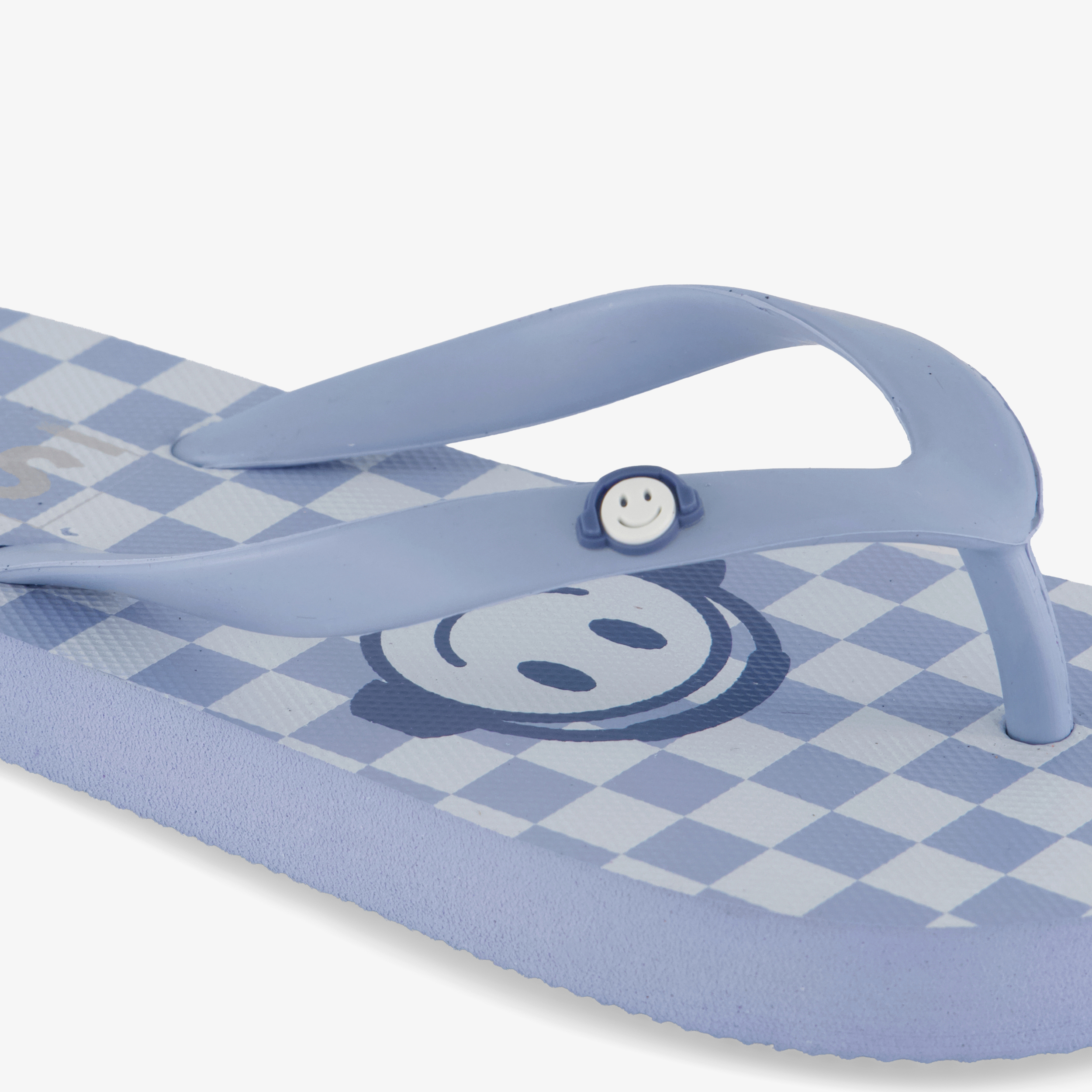 Kinder teenslippers met smiley blauw meisjes – foto 5
