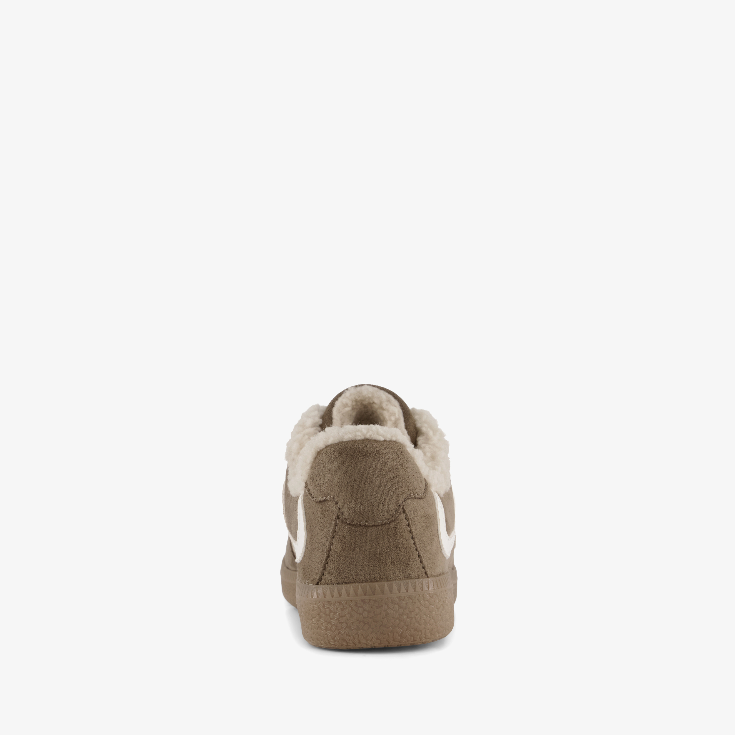 Blue Box dames teddy sneakers bruin – foto 2