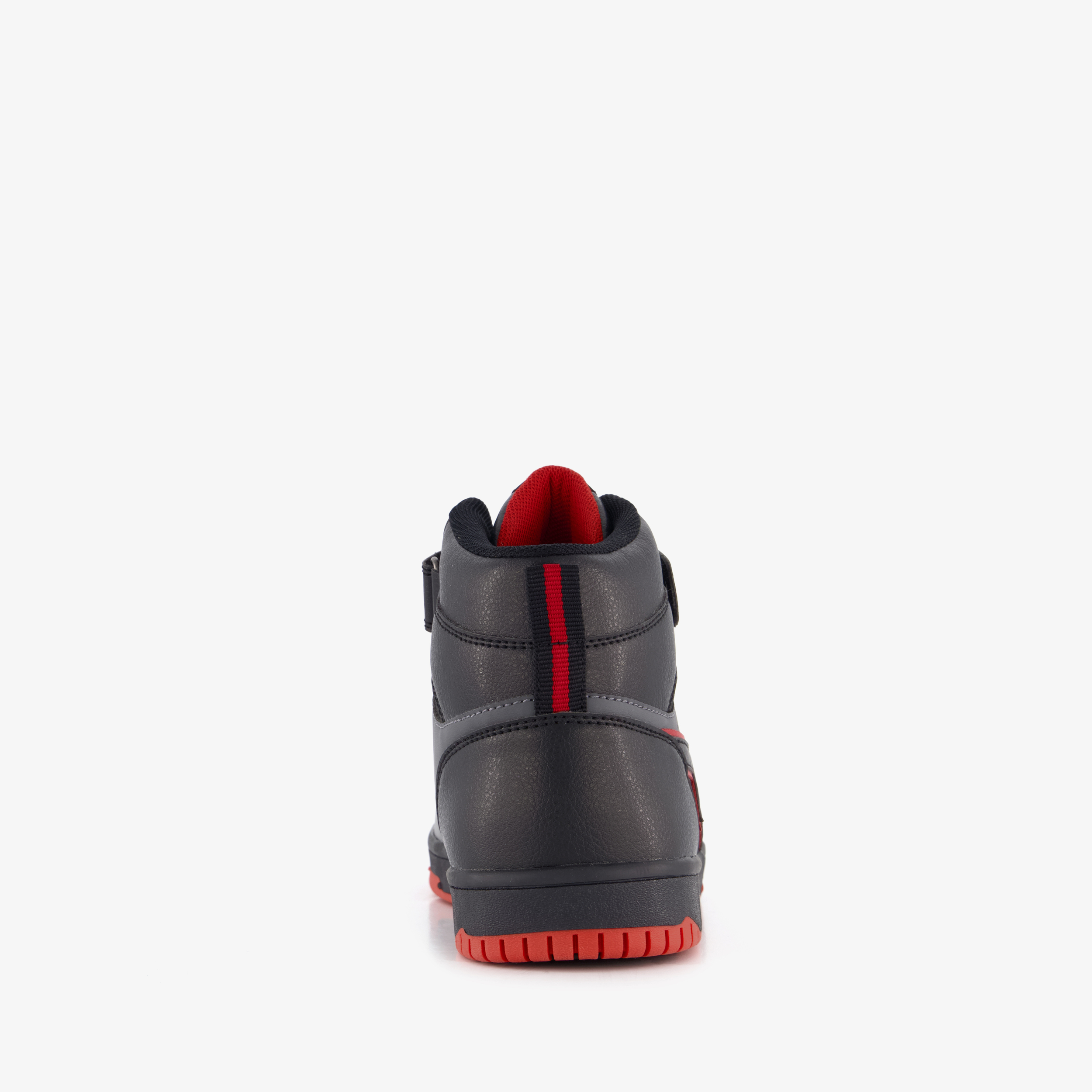 Blue Box hoge jongens sneakers met ster zwart grijs – foto 2