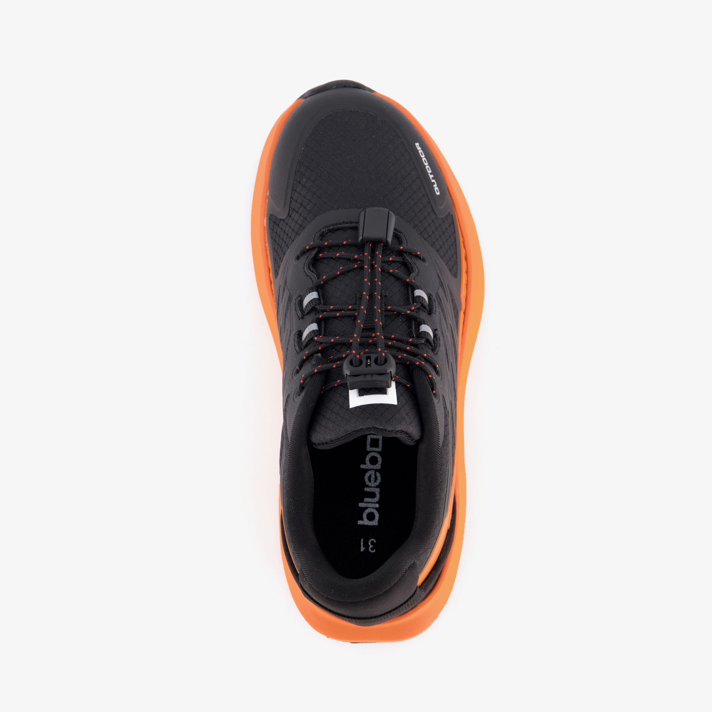 Blue Box jongens sneakers zwart oranje – foto 4