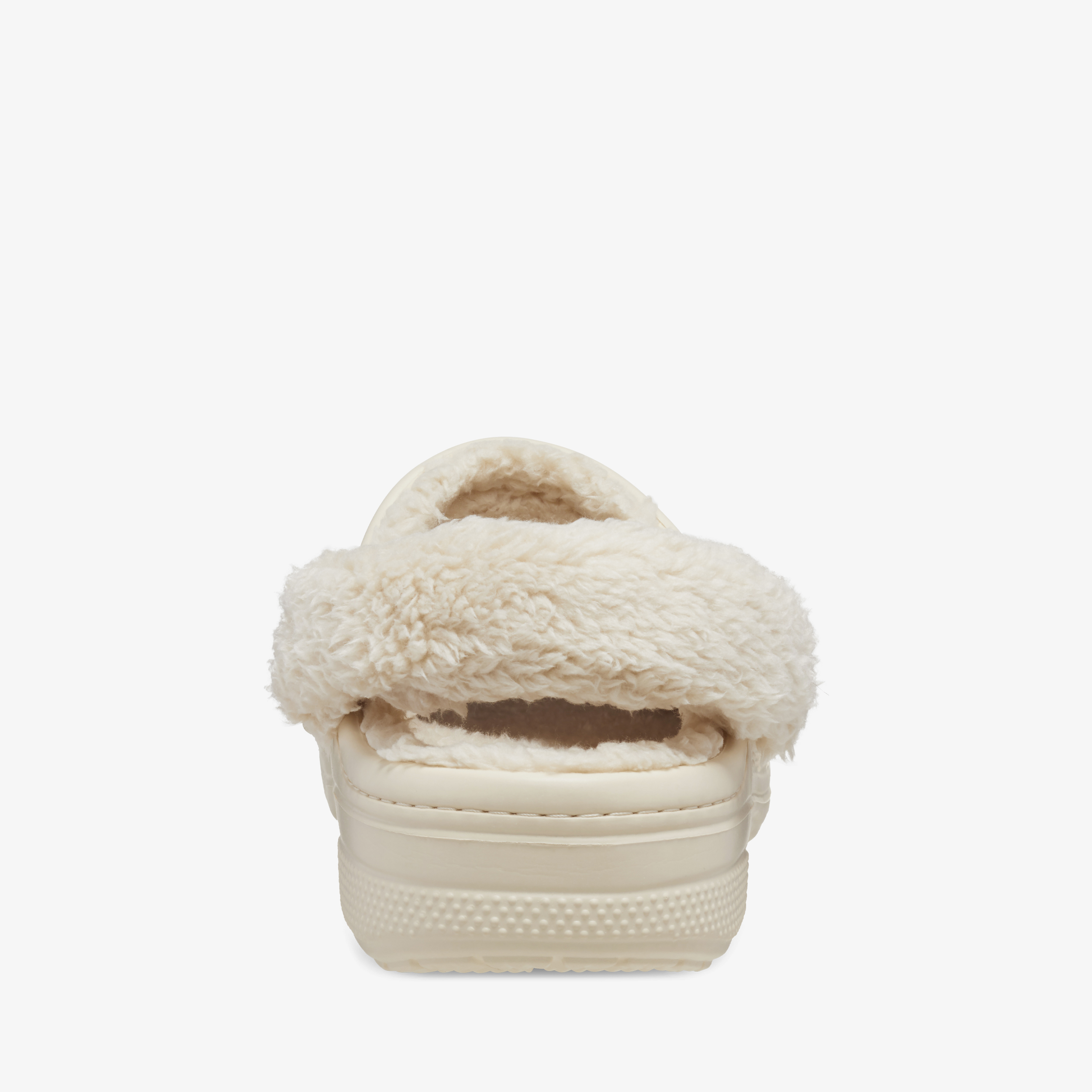 Crocs Baya Lined Fuzz Strap dames klompen wit – foto 2