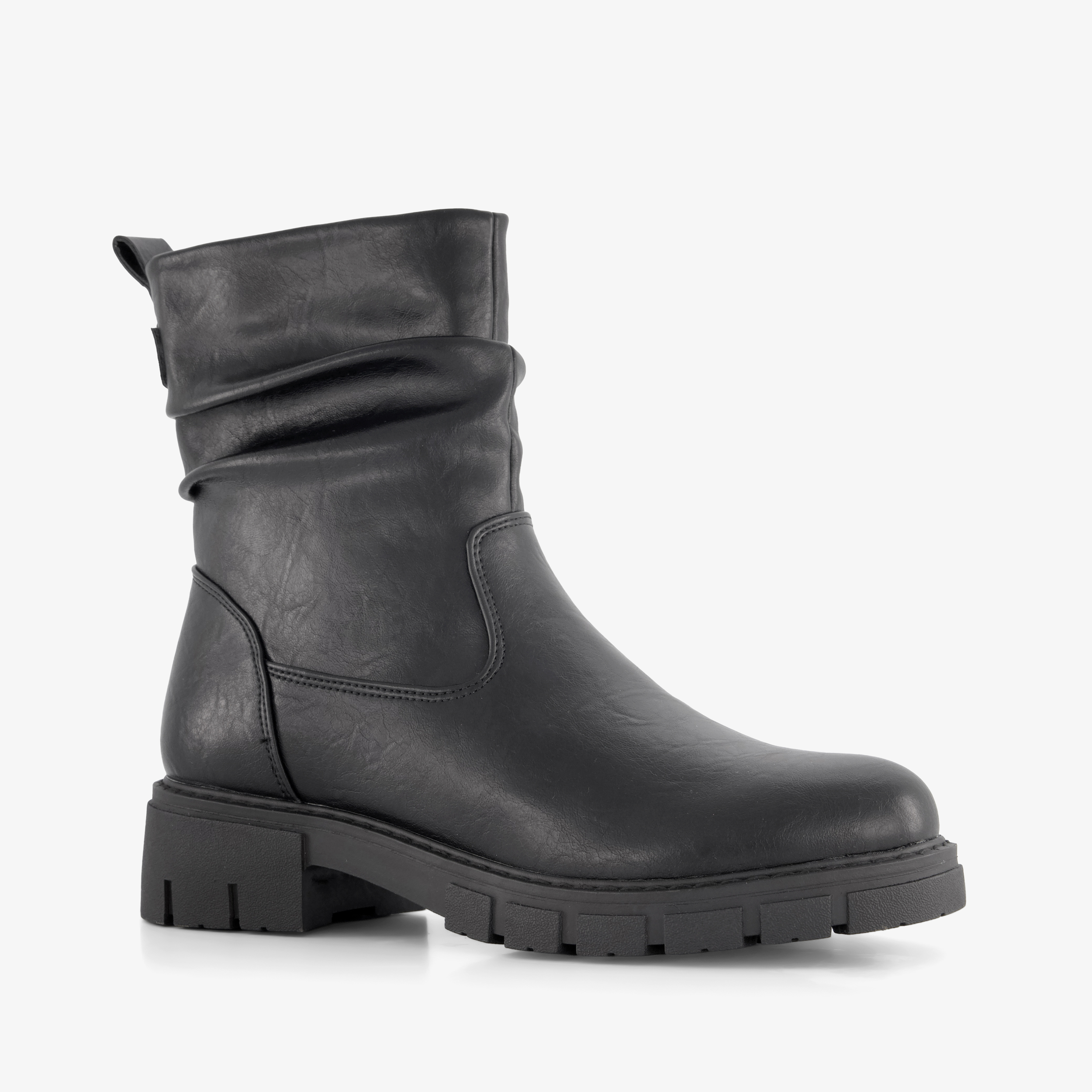 Blue Box gevoerde dames boots zwart laarzen