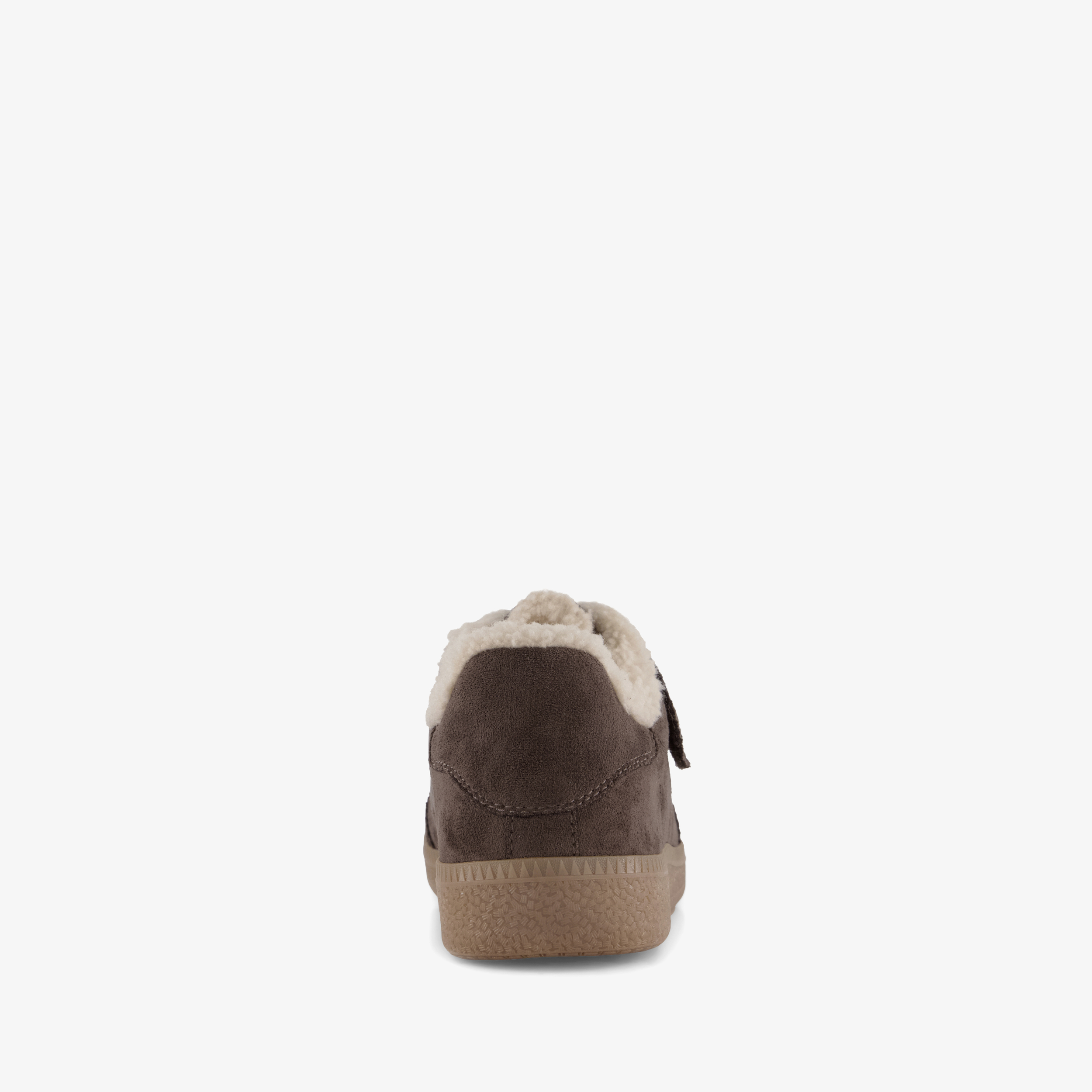 Blue Box dames sneakers met teddy voering bruin – foto 2