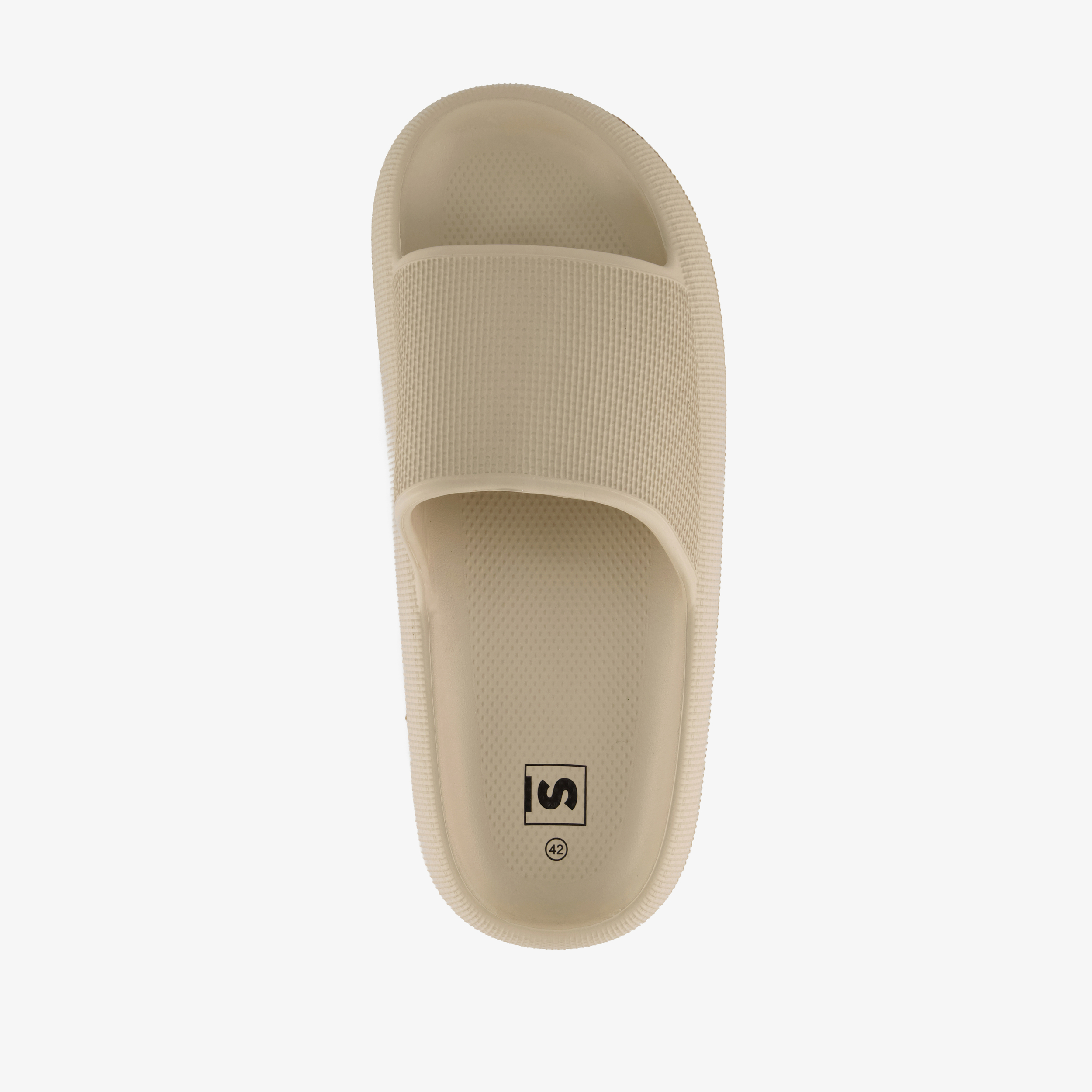 Heren badslippers beige – foto 4