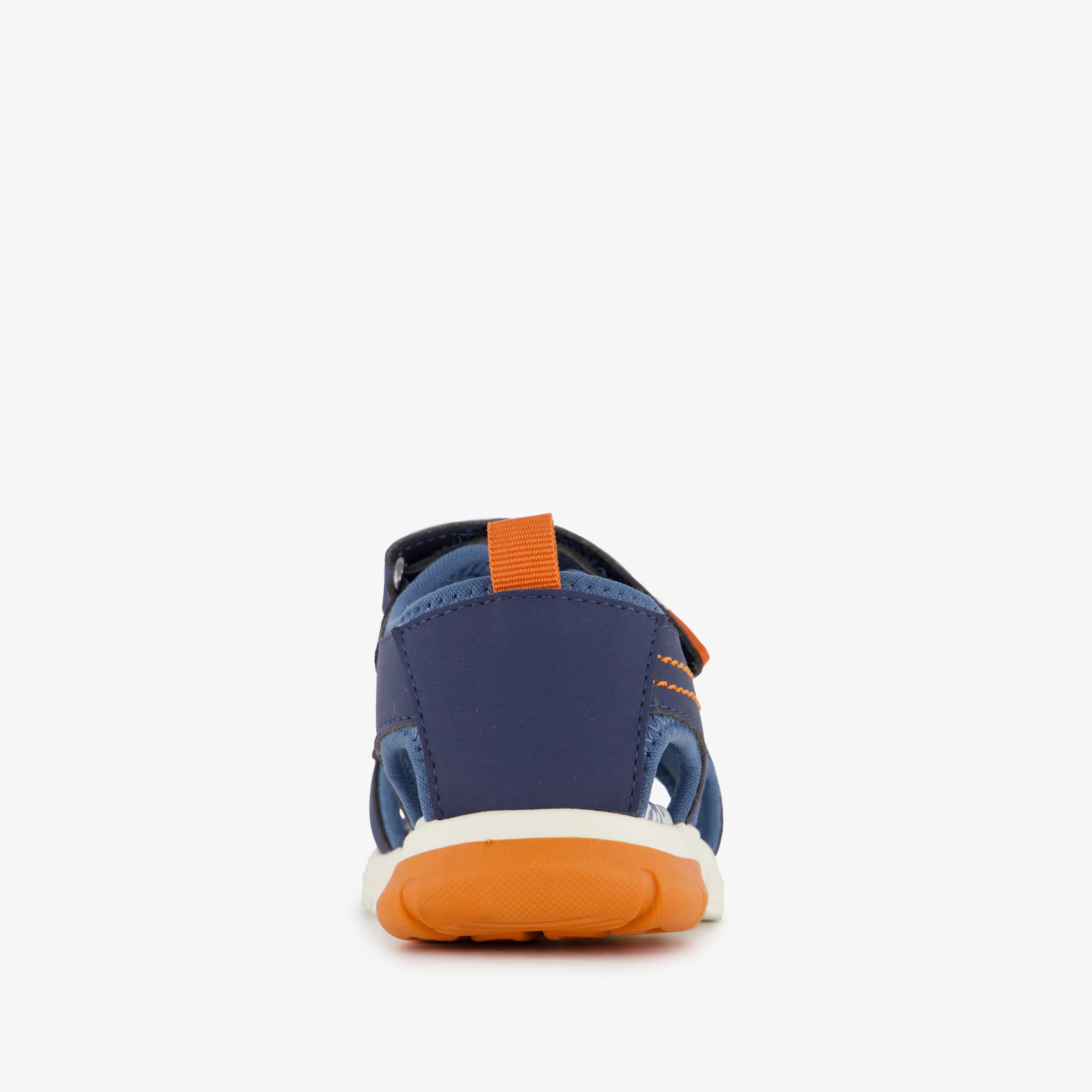 Blue Box jongens sandalen blauw oranje – foto 3