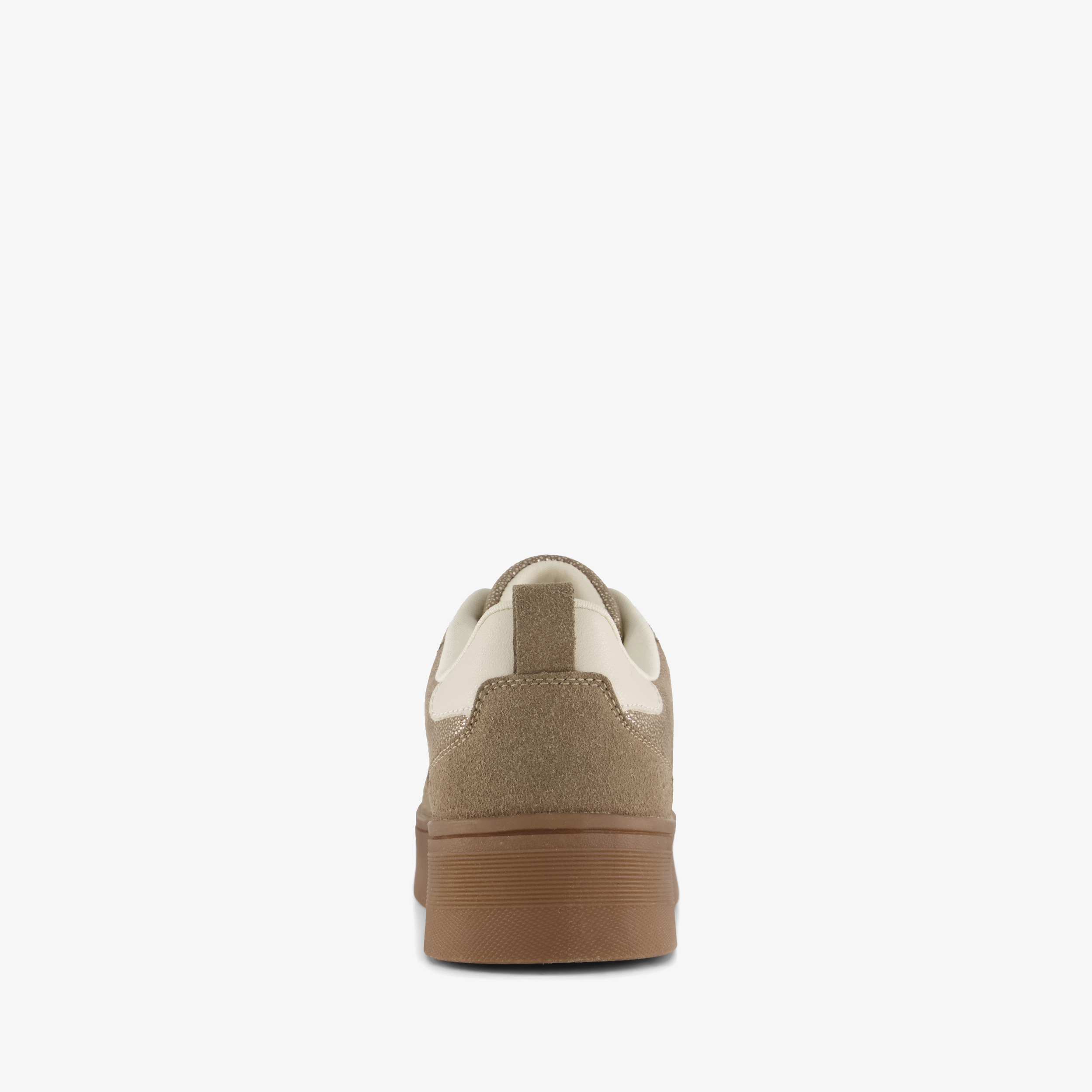 Blue Box metallic dames sneakers beige – foto 2