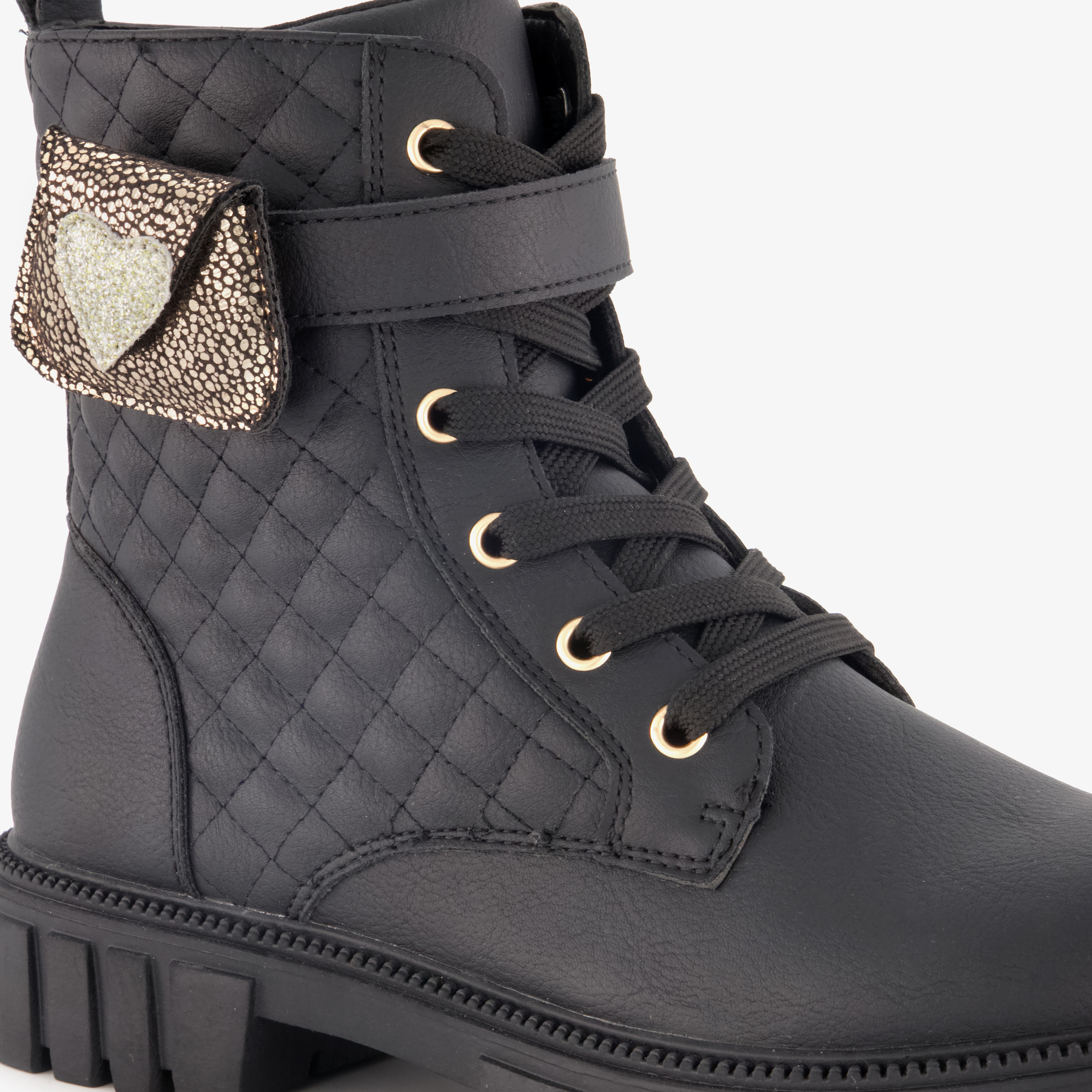 Blue Box meisjes boots met decoratief tasje zwart – foto 5