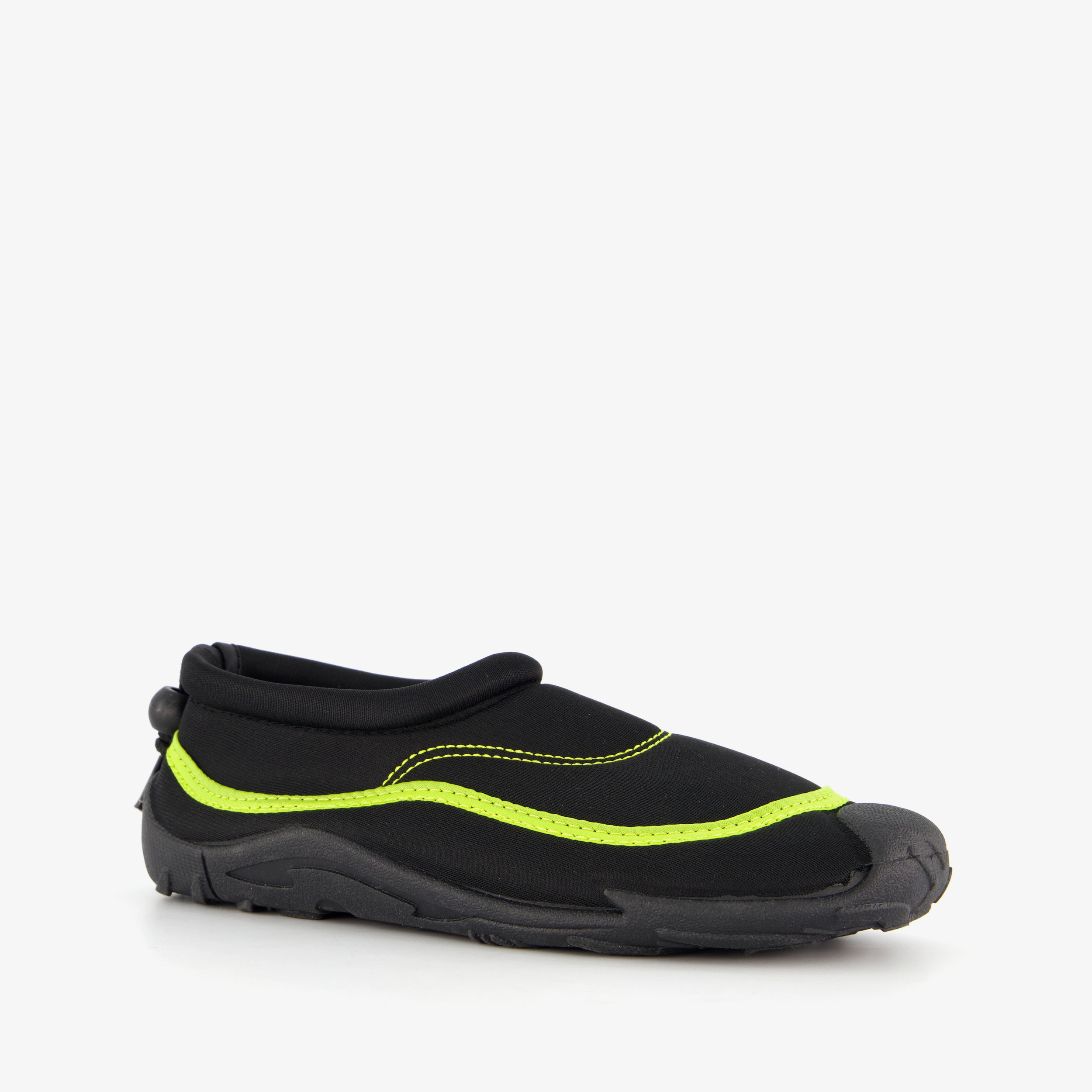 Waterschoenen met aantrekkoord zwart geel meisjes