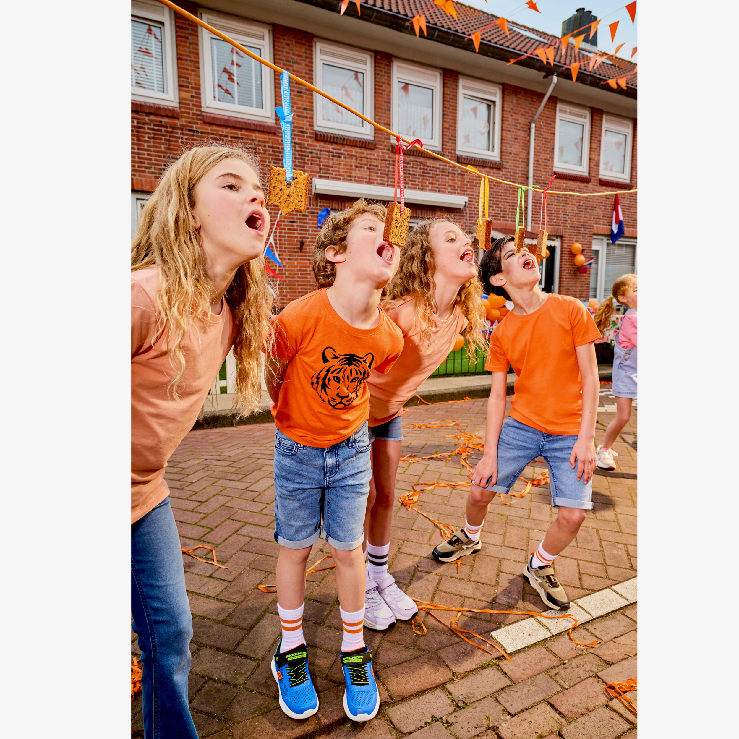 Unsigned jongens denim short lichtblauw broeken & shorts – foto 3