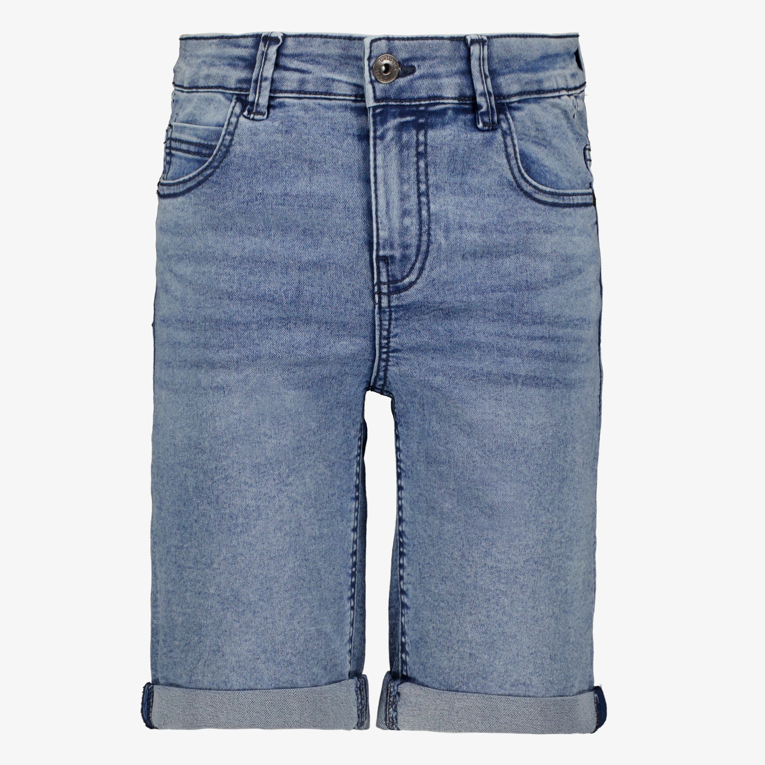 Unsigned jongens denim short lichtblauw Unsigned jongens denim short lichtblauw