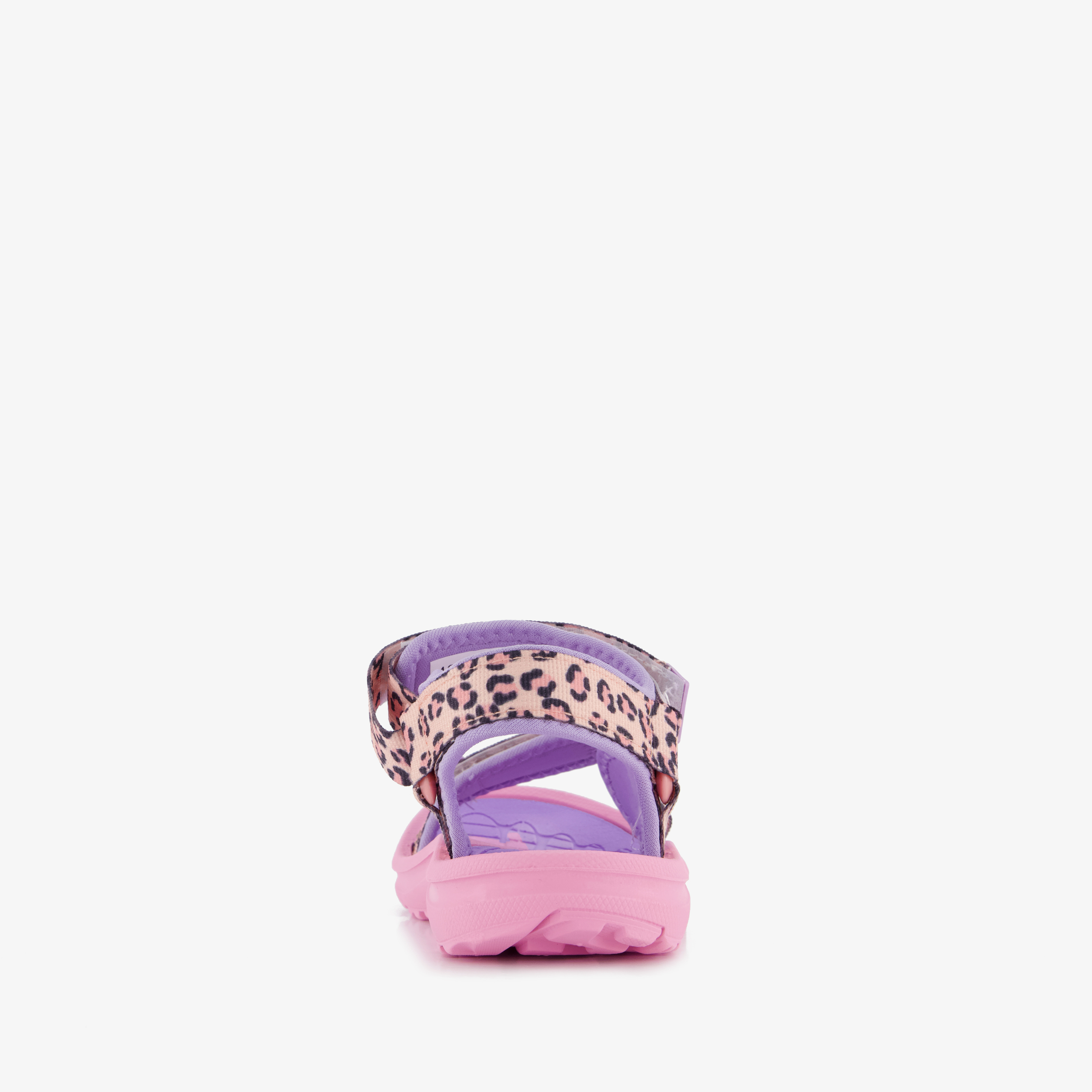 Braqeez meisjes sandalen met panterprint roze – foto 2