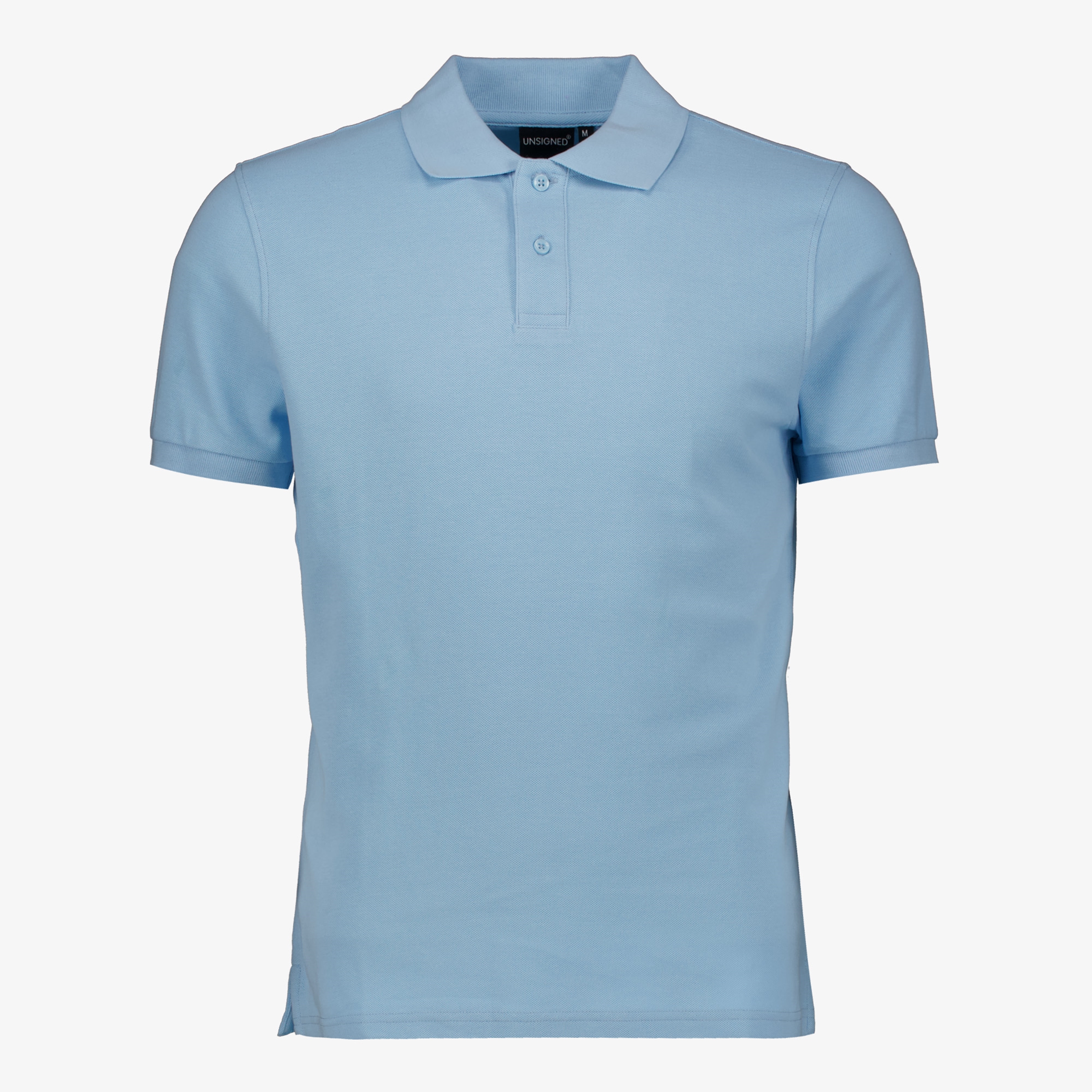 Unsigned heren polo blauw