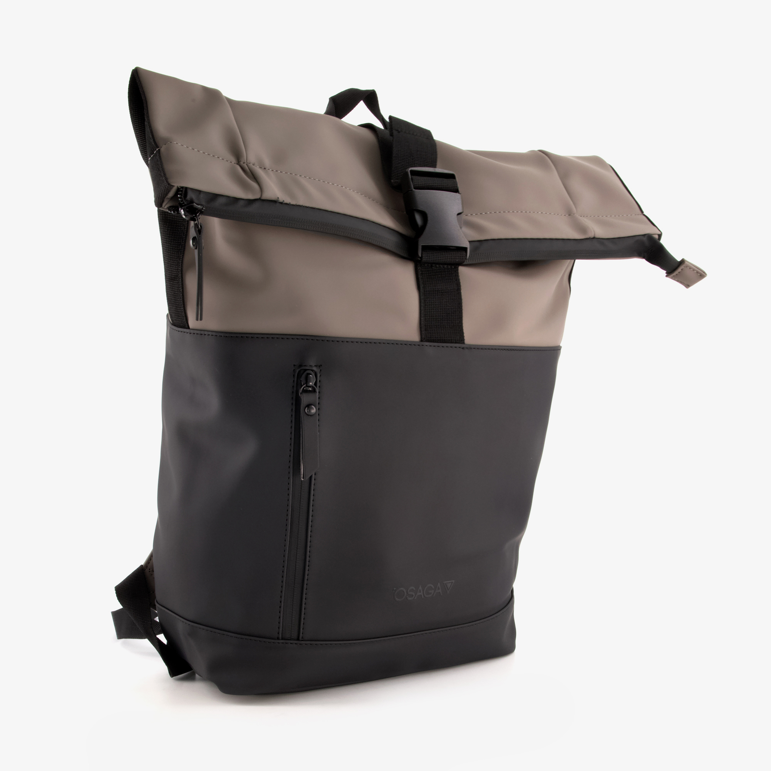 Osaga rolltop rugzak waterdicht zwart 15 liter Osaga rolltop rugzak waterdicht zwart 15 liter
