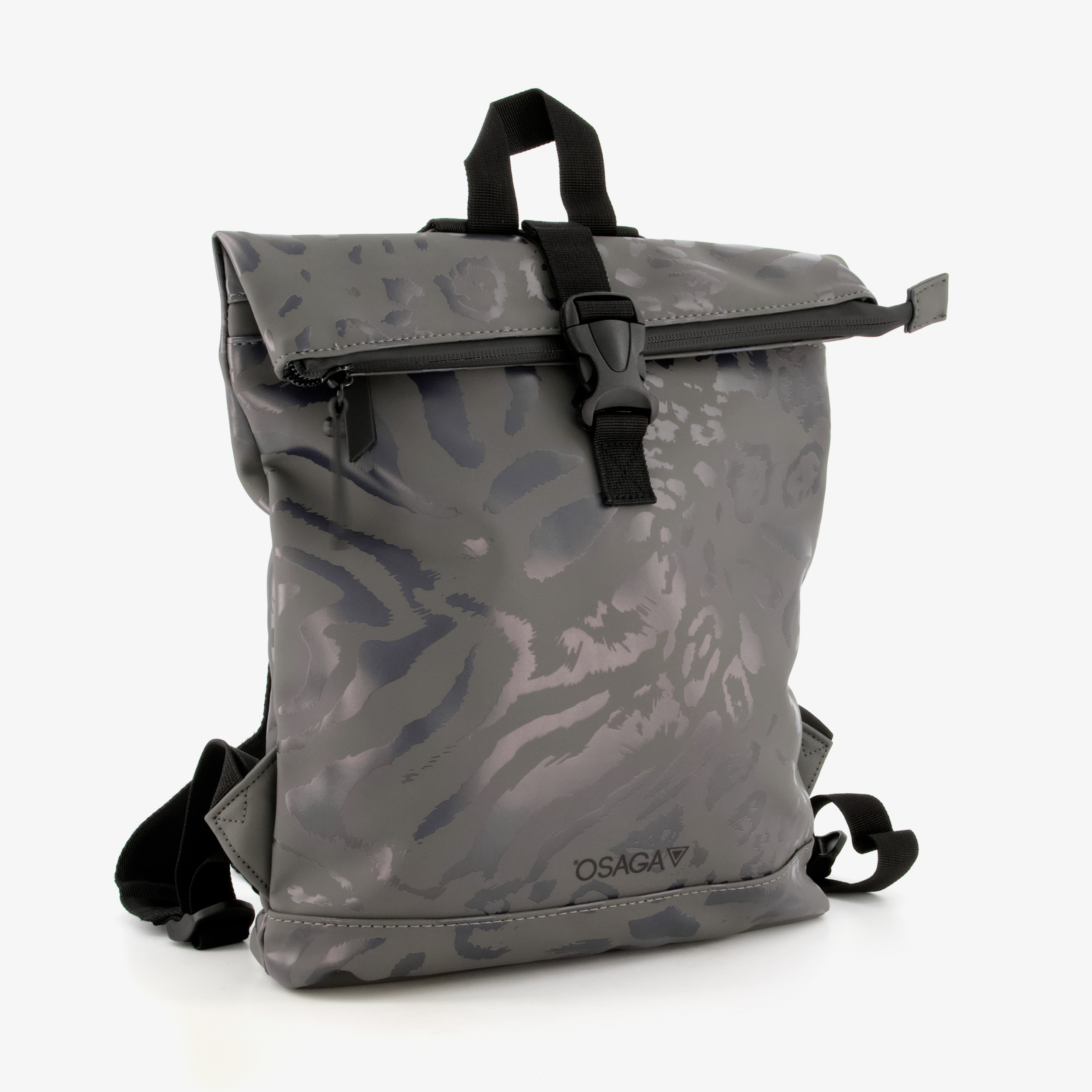 Osaga rolltop rugzak waterdicht zwart 8,5 liter