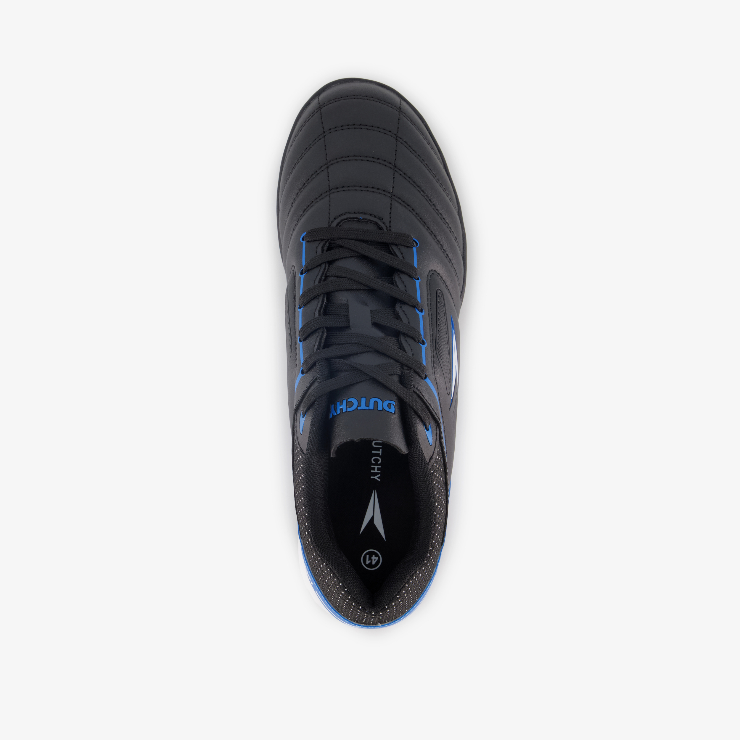 Dutchy IC heren zaalschoenen zwart blauw – foto 4