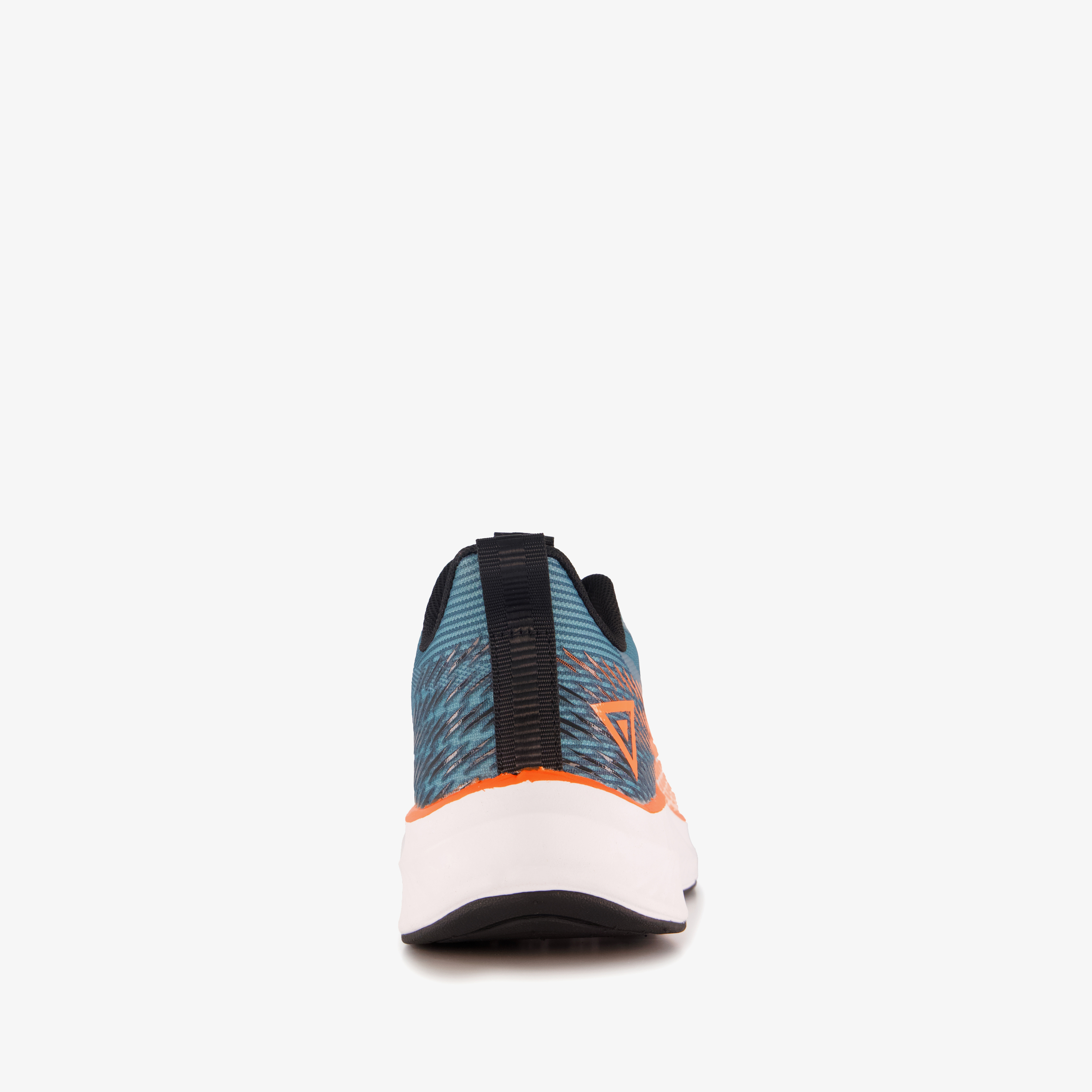 Osaga heren hardloopschoenen wit oranje – foto 2
