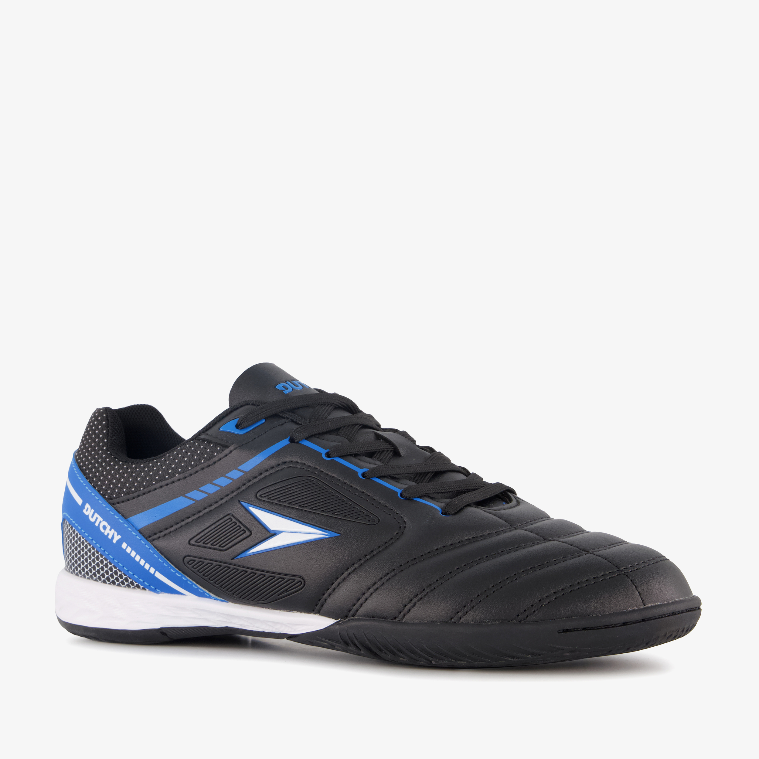 Dutchy IC heren zaalschoenen zwart blauw