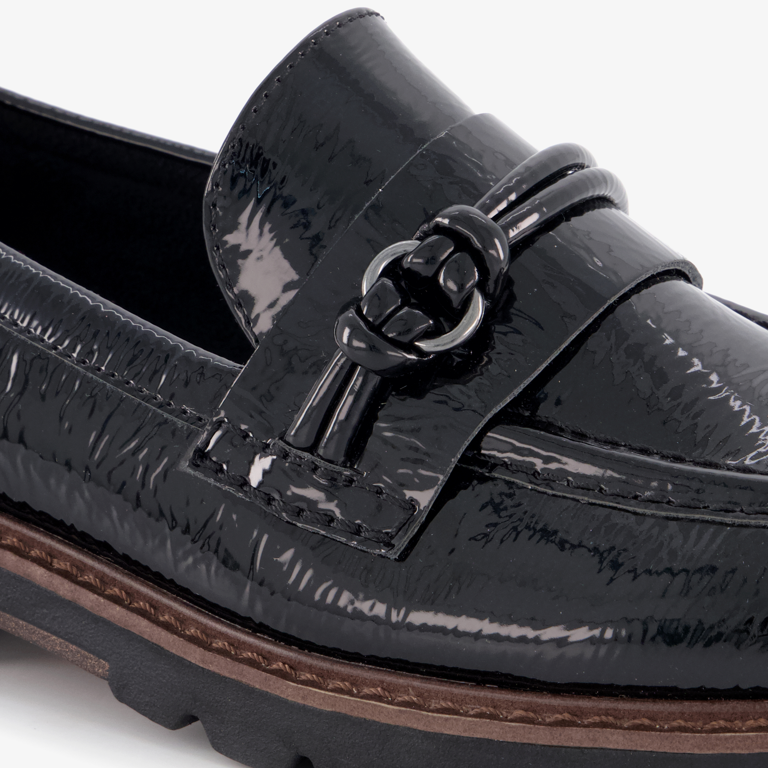 Marco Tozzi dames loafers zwart instappers – foto 5