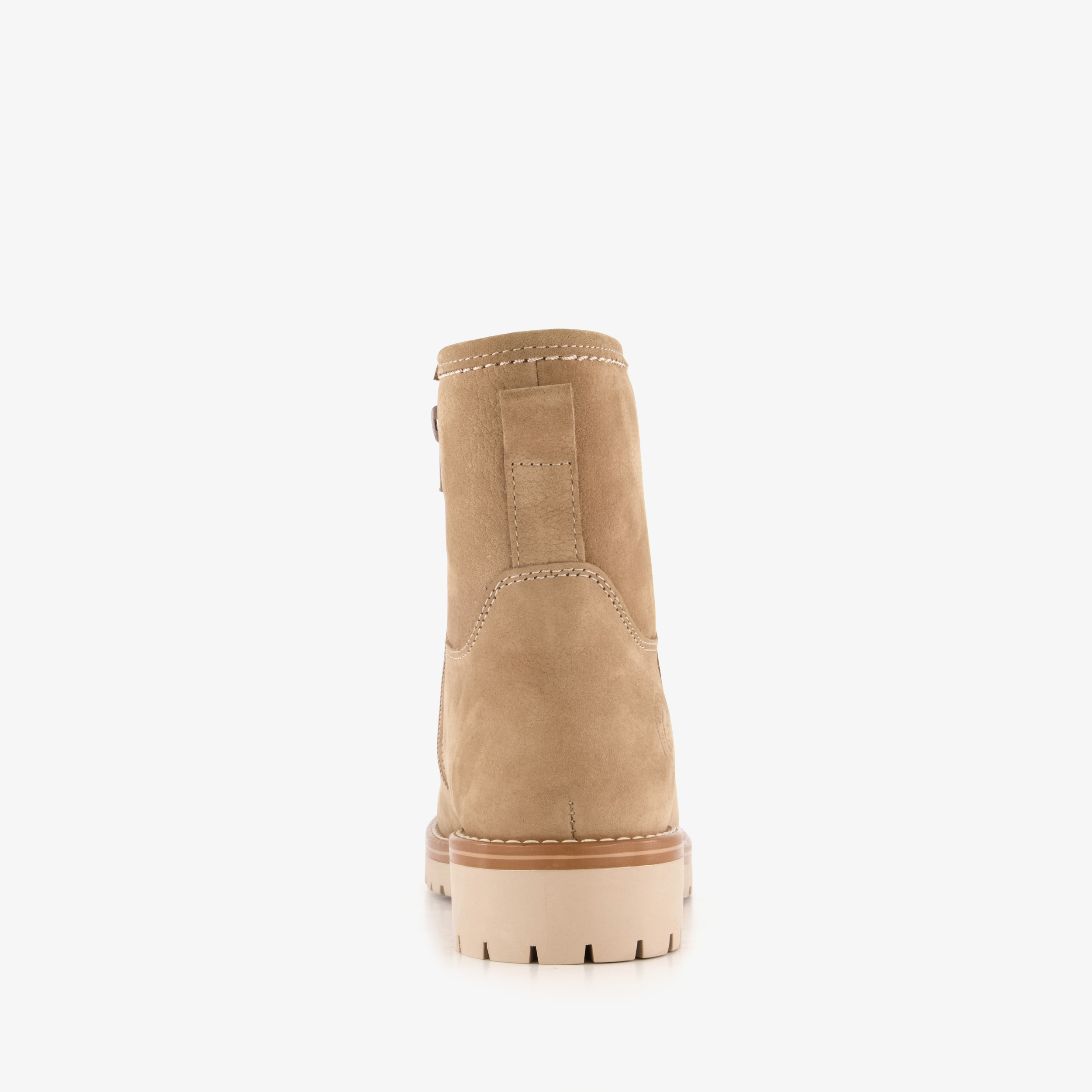 Output leren dames boots beige enkellaarzen – foto 2
