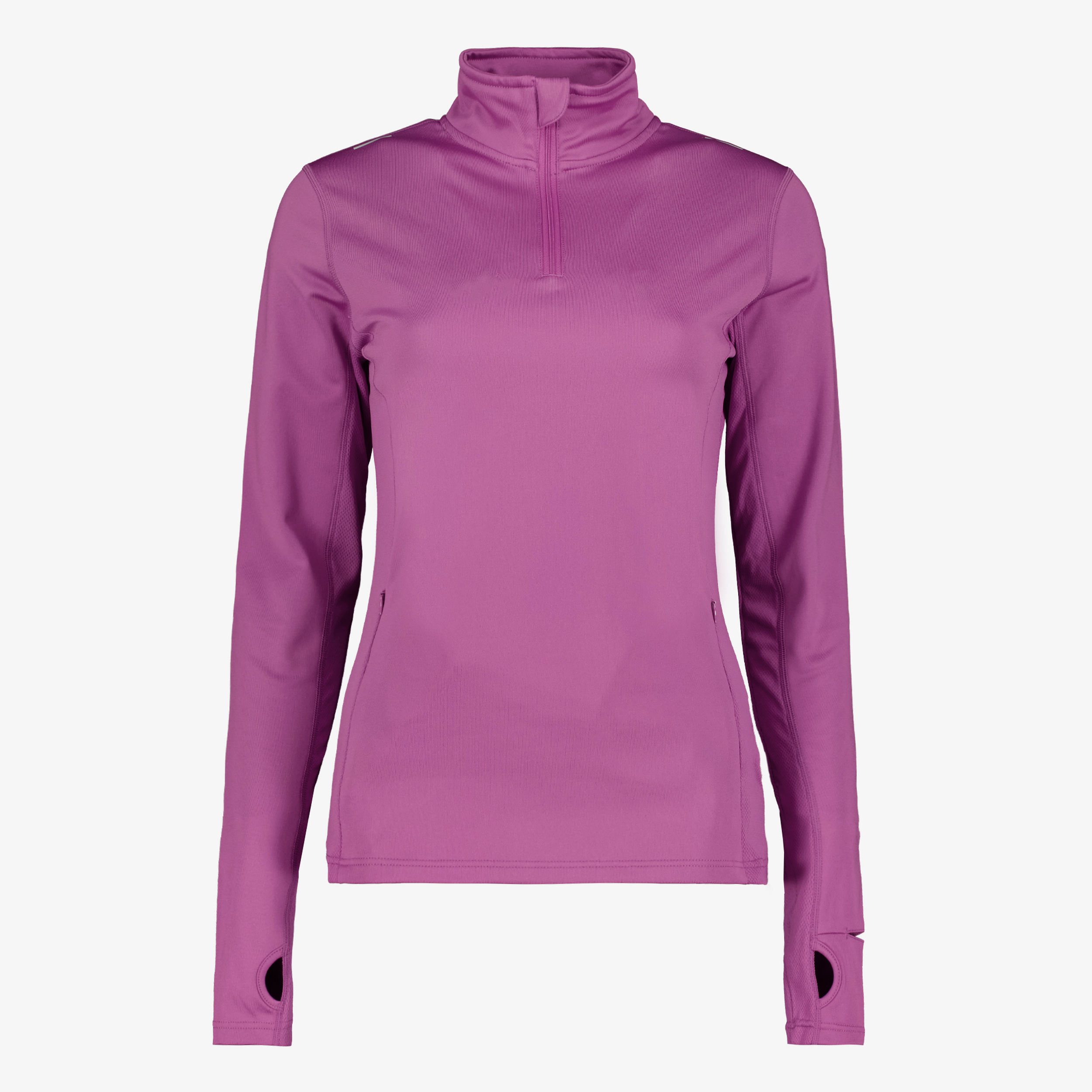 Osaga Dry dames  hardloop pully paars longsleevestrainingsjassen
