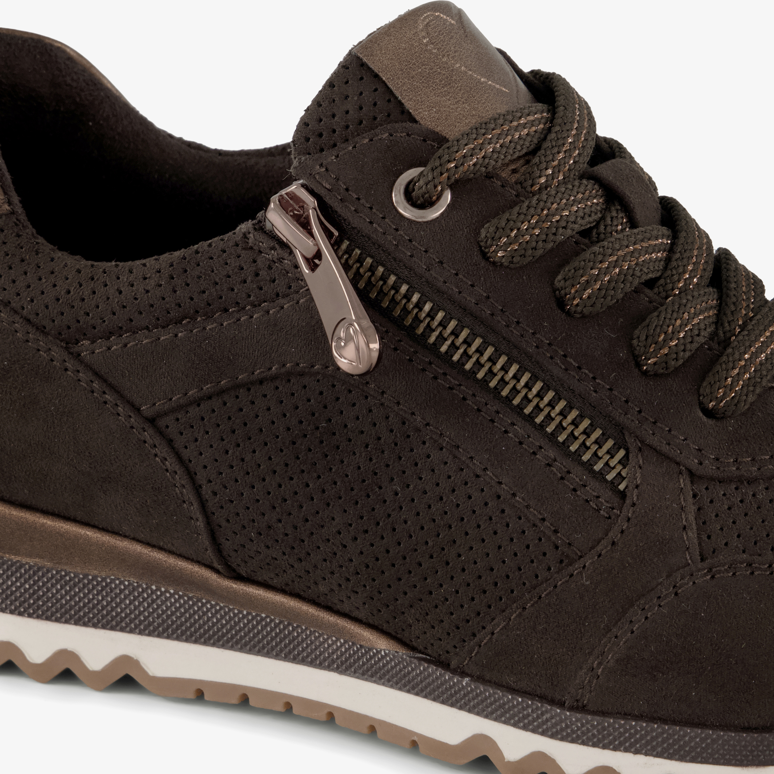 Marco Tozzi dames sneakers bruin – foto 5