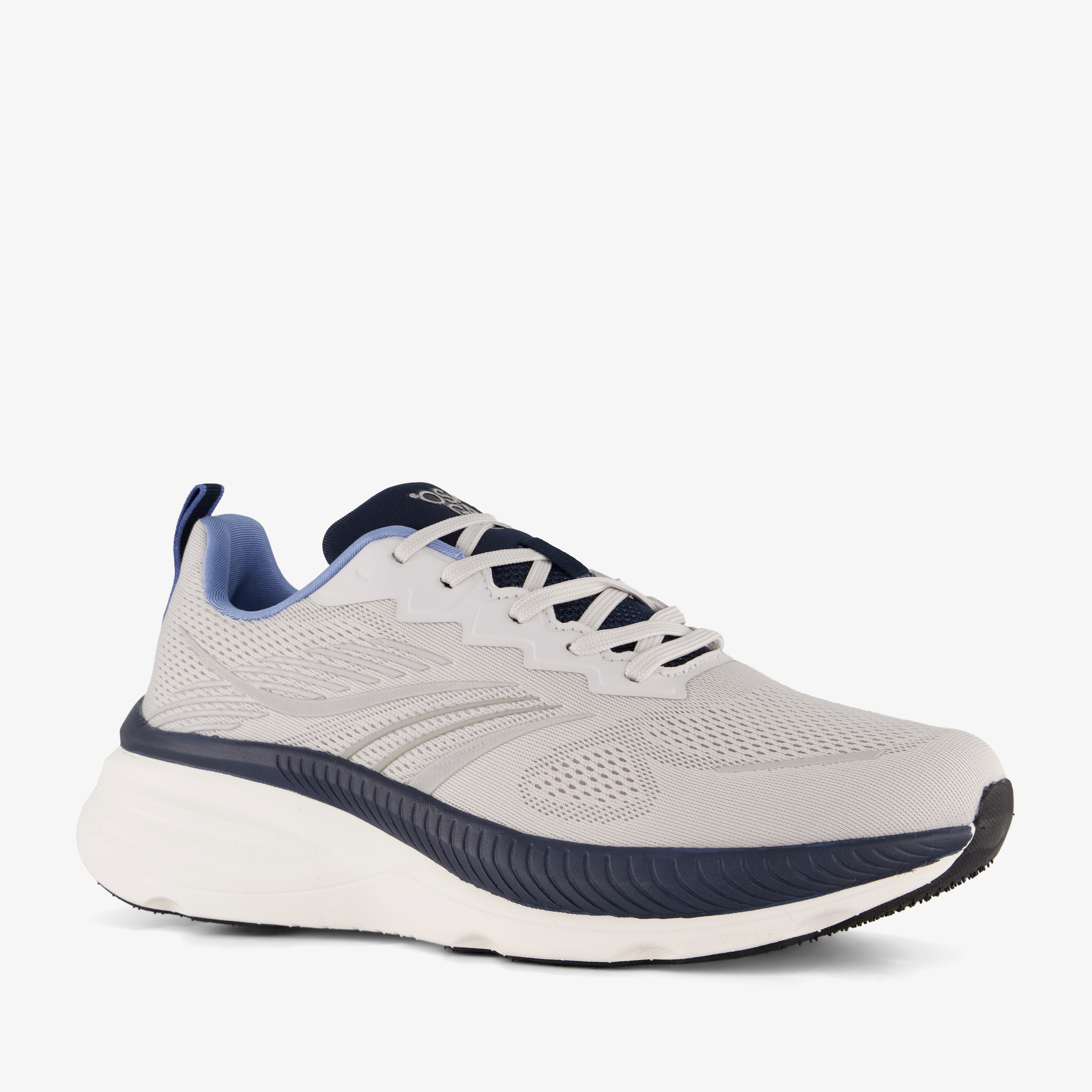 Osaga heren hardloopschoenen grijs blauw