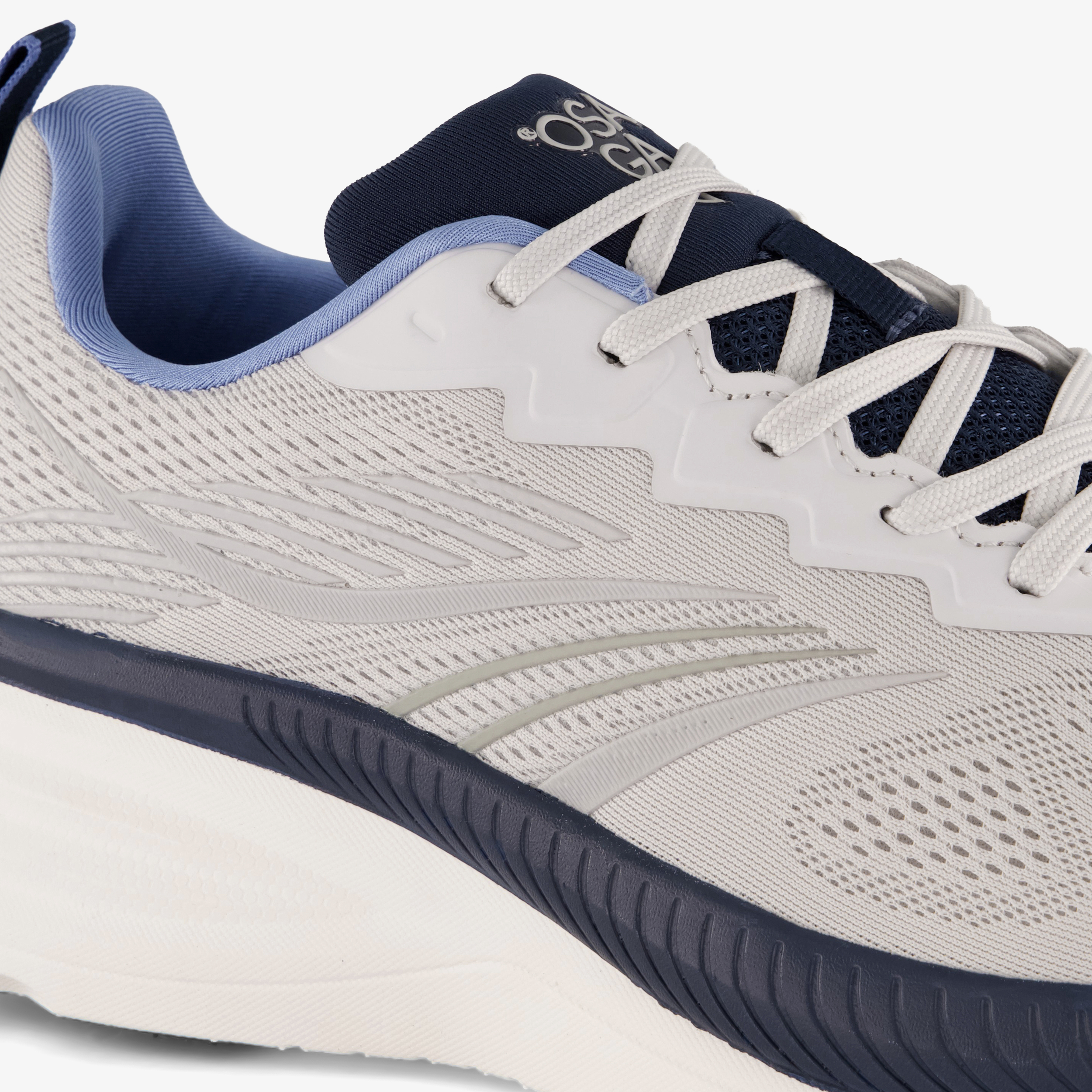 Osaga heren hardloopschoenen grijs blauw – foto 5