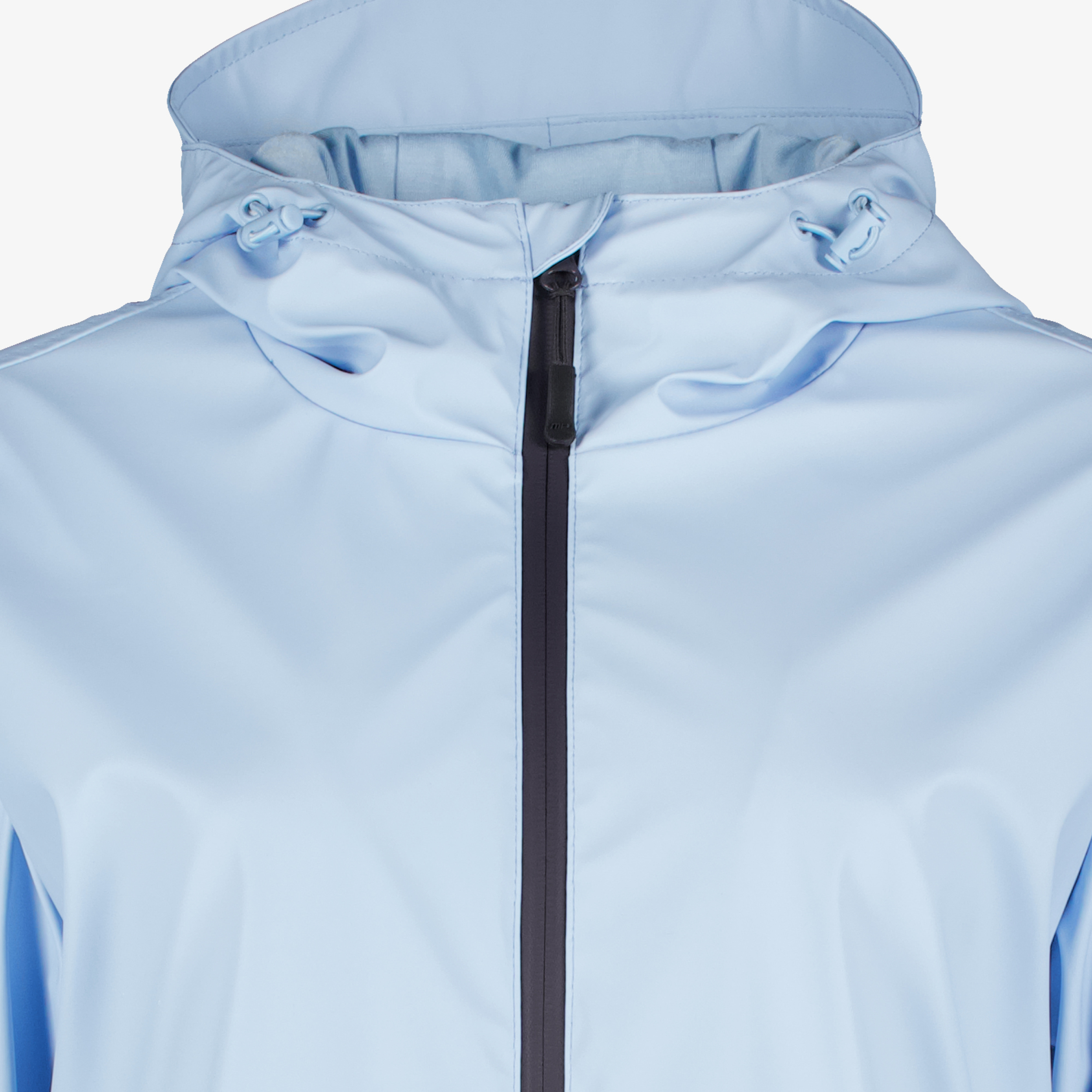 Mountain Peak lange gevoerde dames regenjas blauw jassen – foto 3