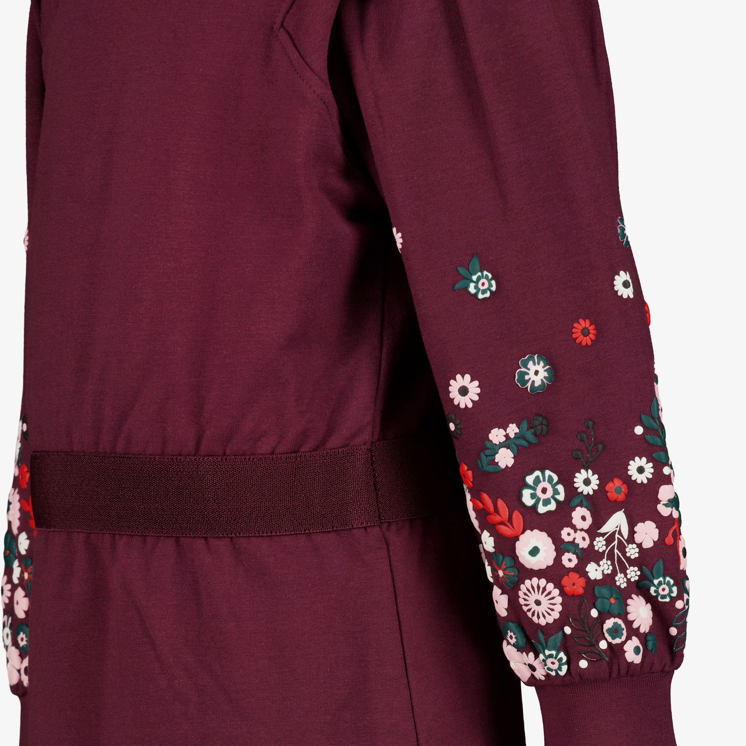 TwoDay meisjes jurk met geborduurde mouwen rood jurken & rokken – foto 2