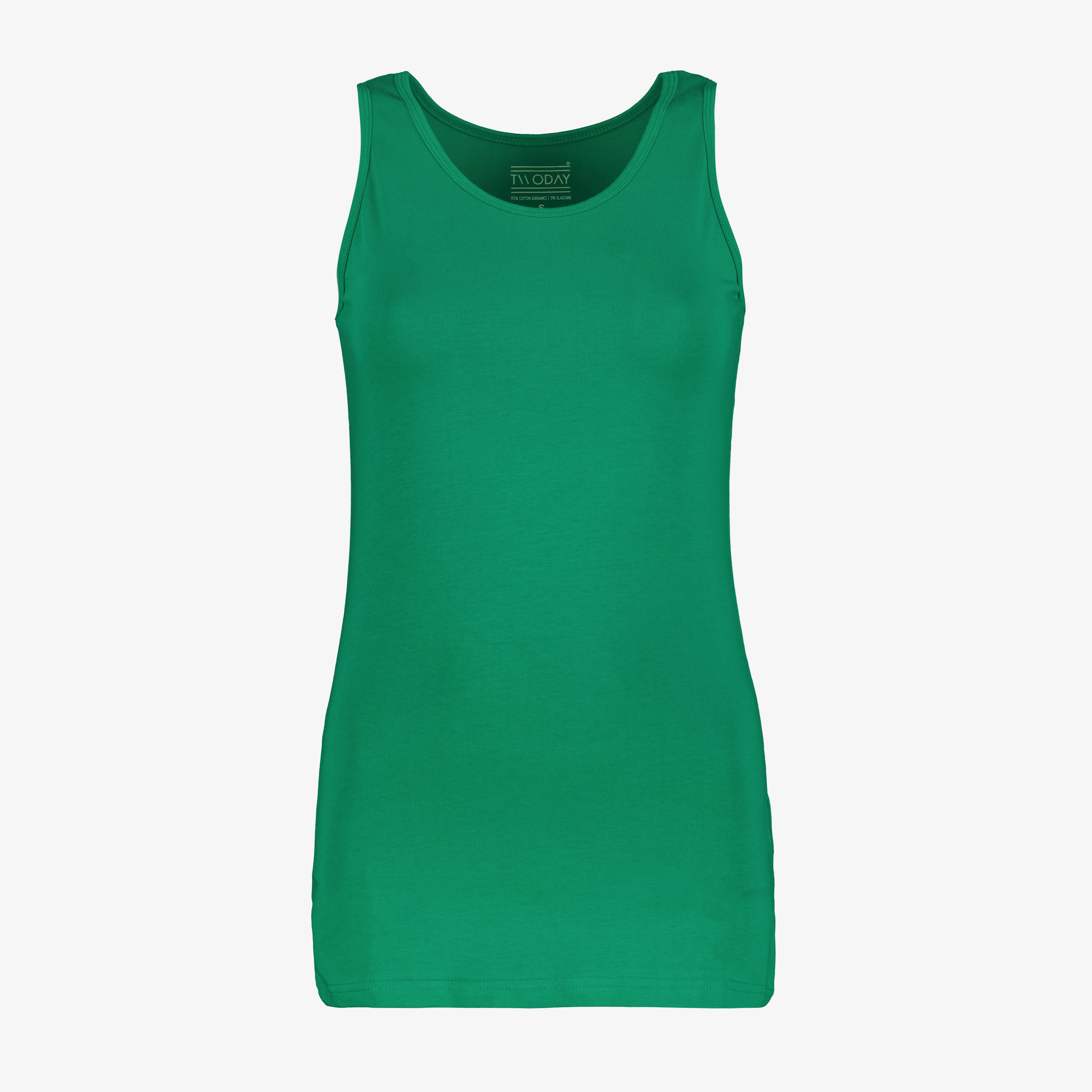 TwoDay dames singlet groen t-shirts & tops