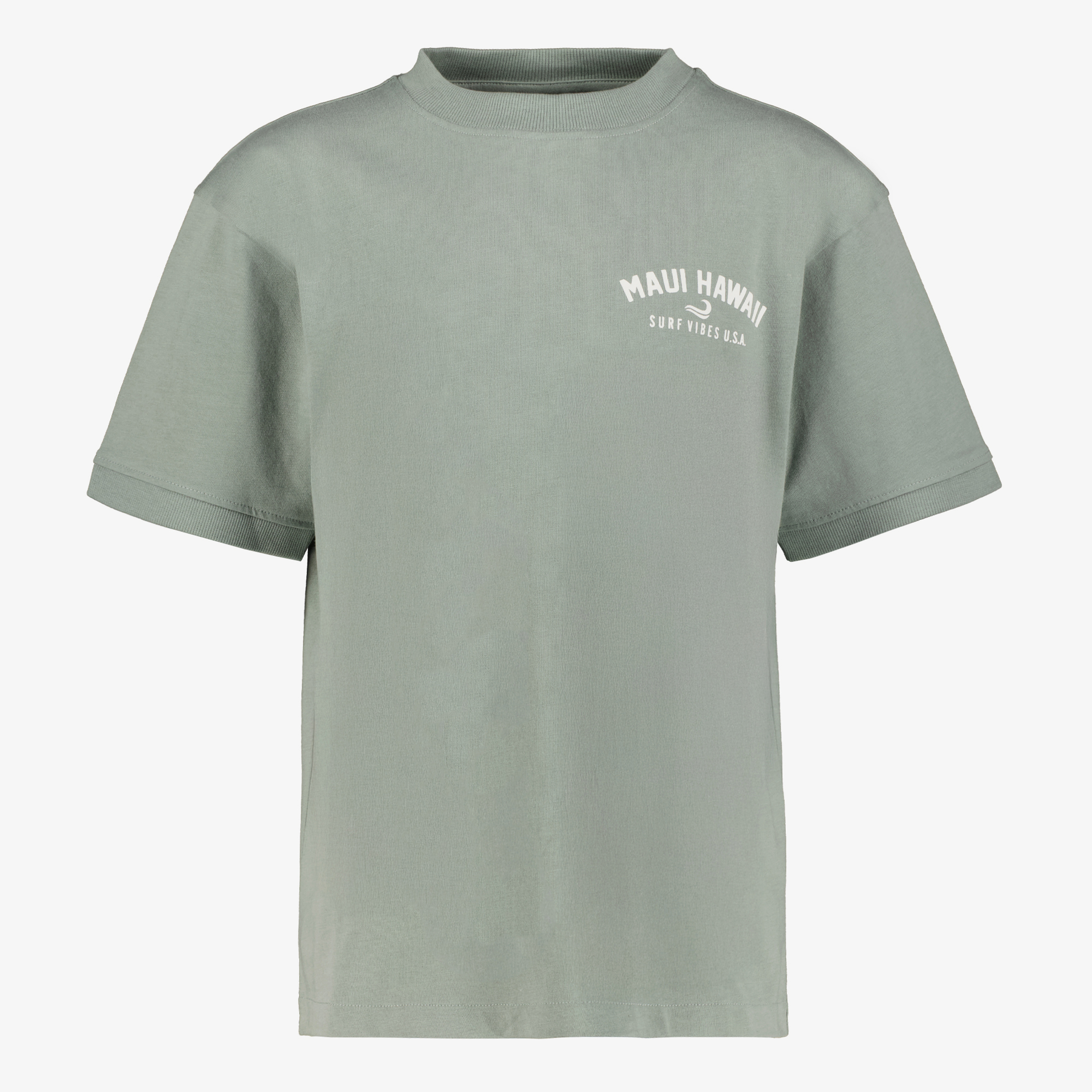 Unsigned jongens T-shirt groen