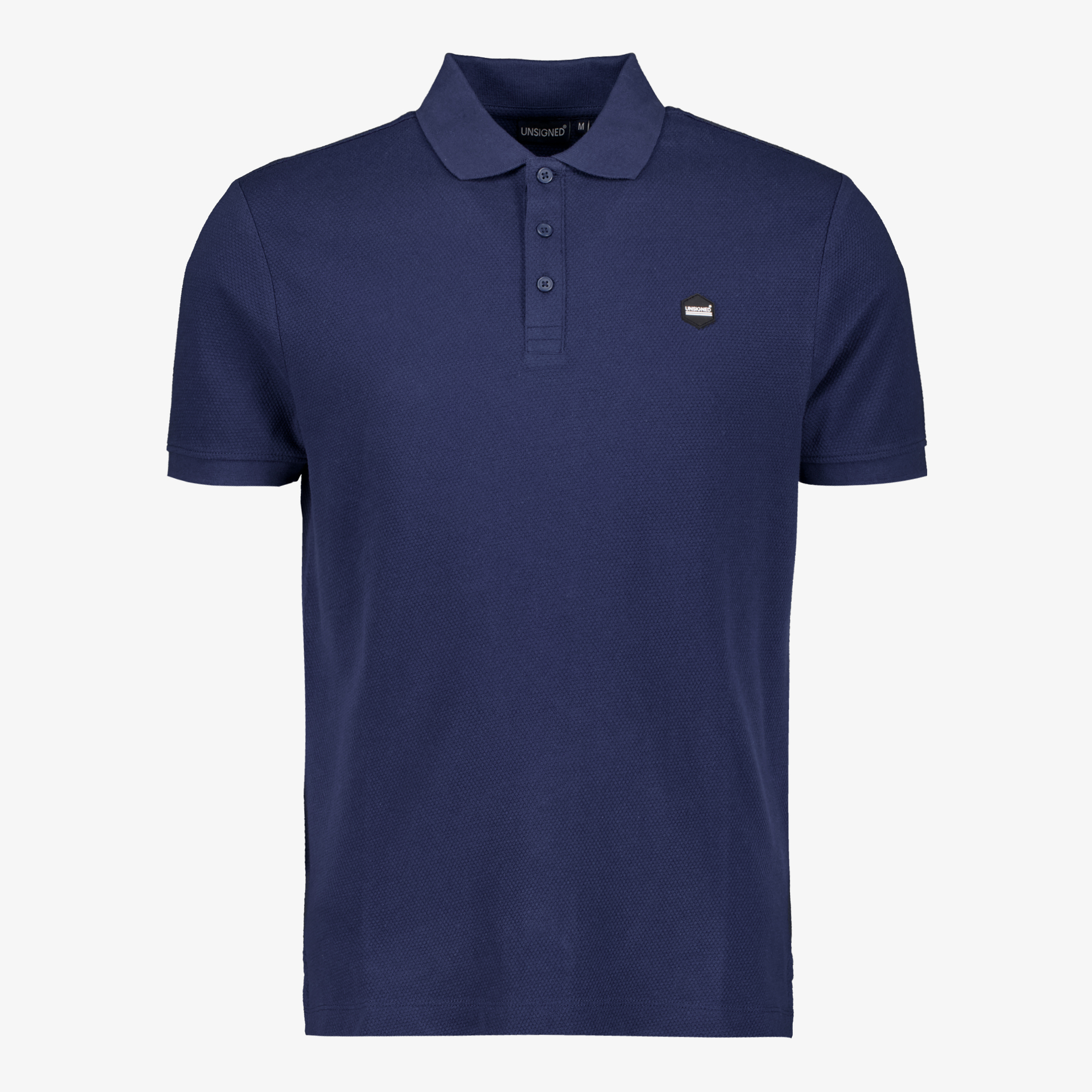 Unsigned heren polo donkerblauw t-shirts & tops