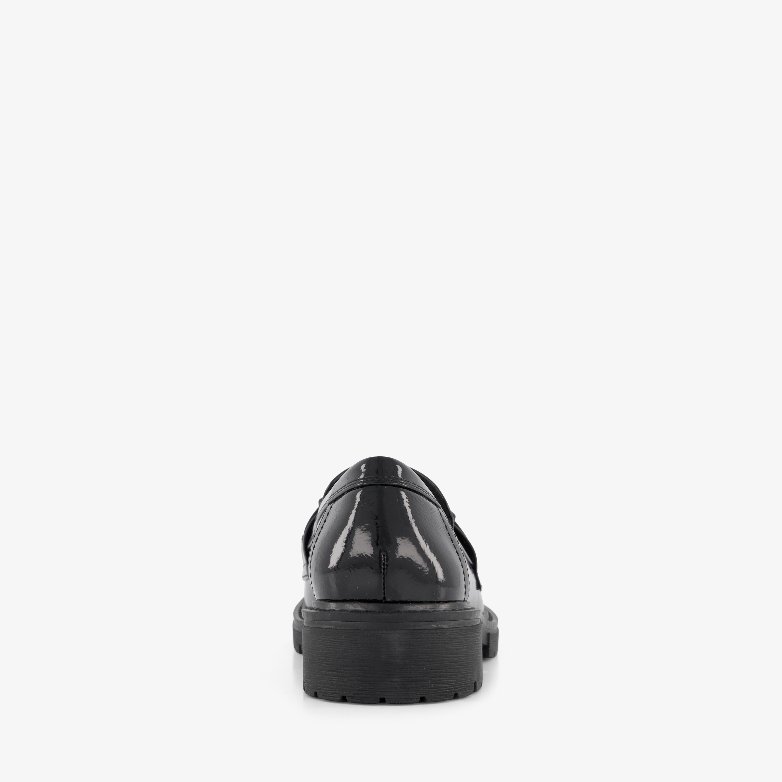 Softline dames lak loafers zwart – foto 2