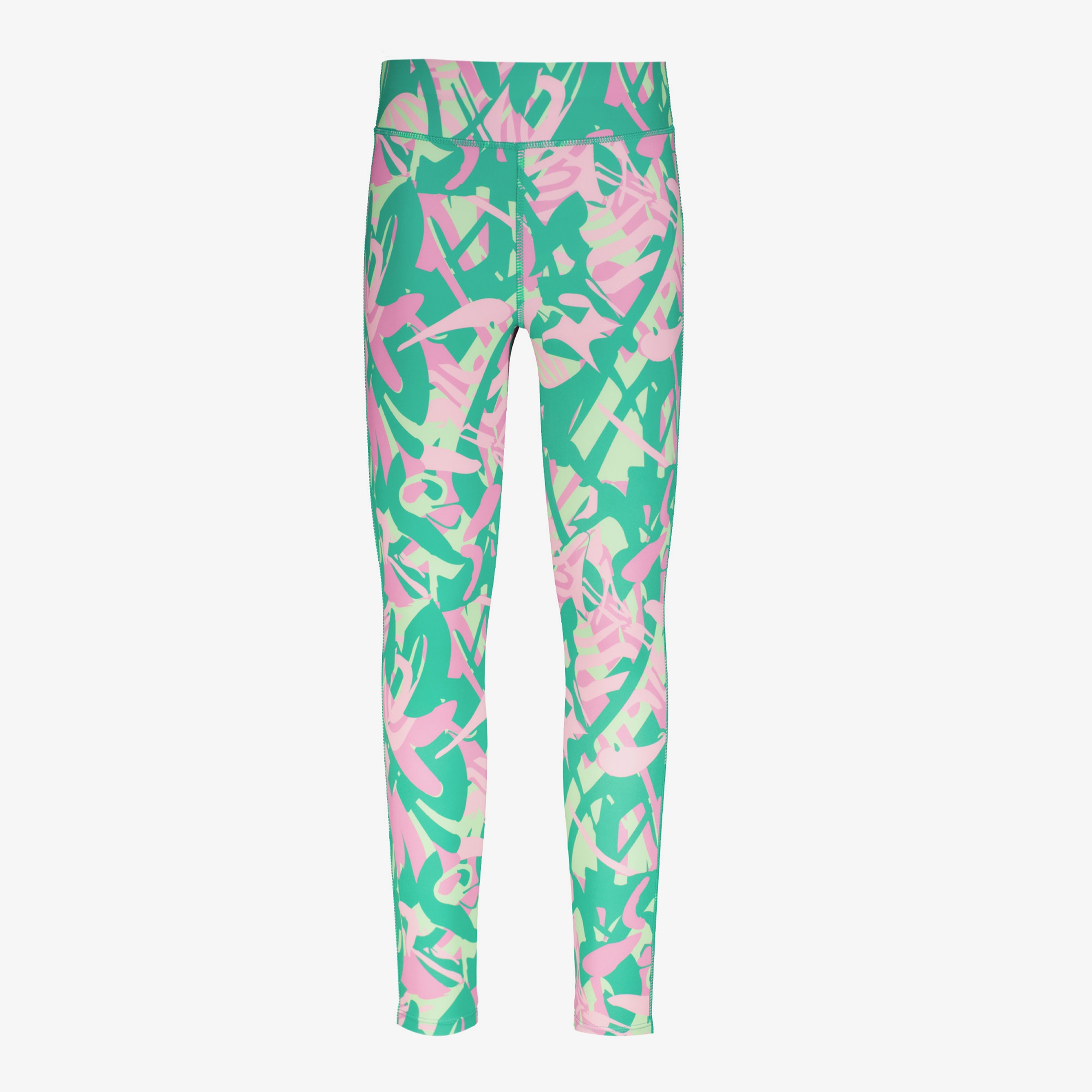Osaga meisjes sportlegging met print groen roze