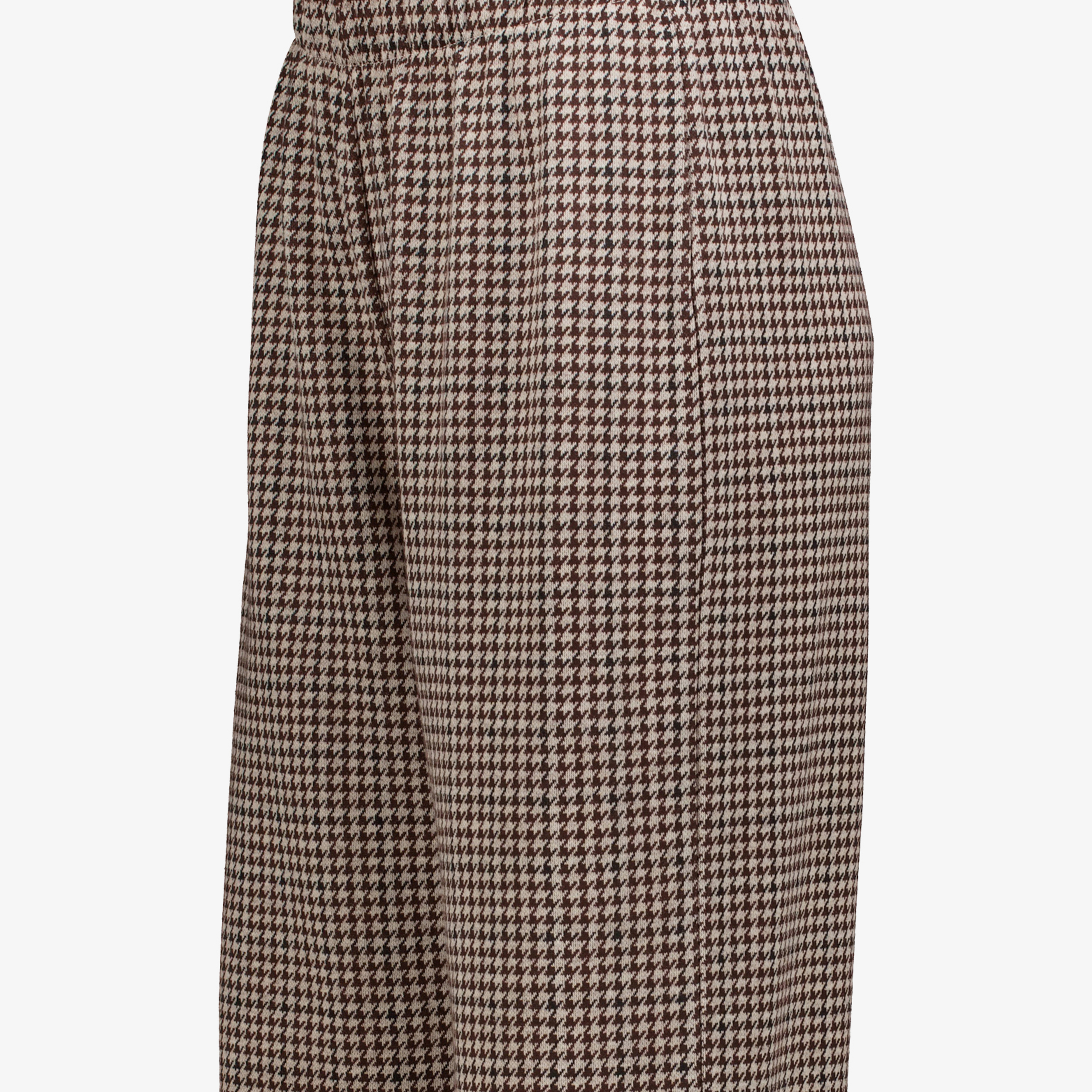 TwoDay dames wide leg broek geruit bruin broeken & shorts – foto 2