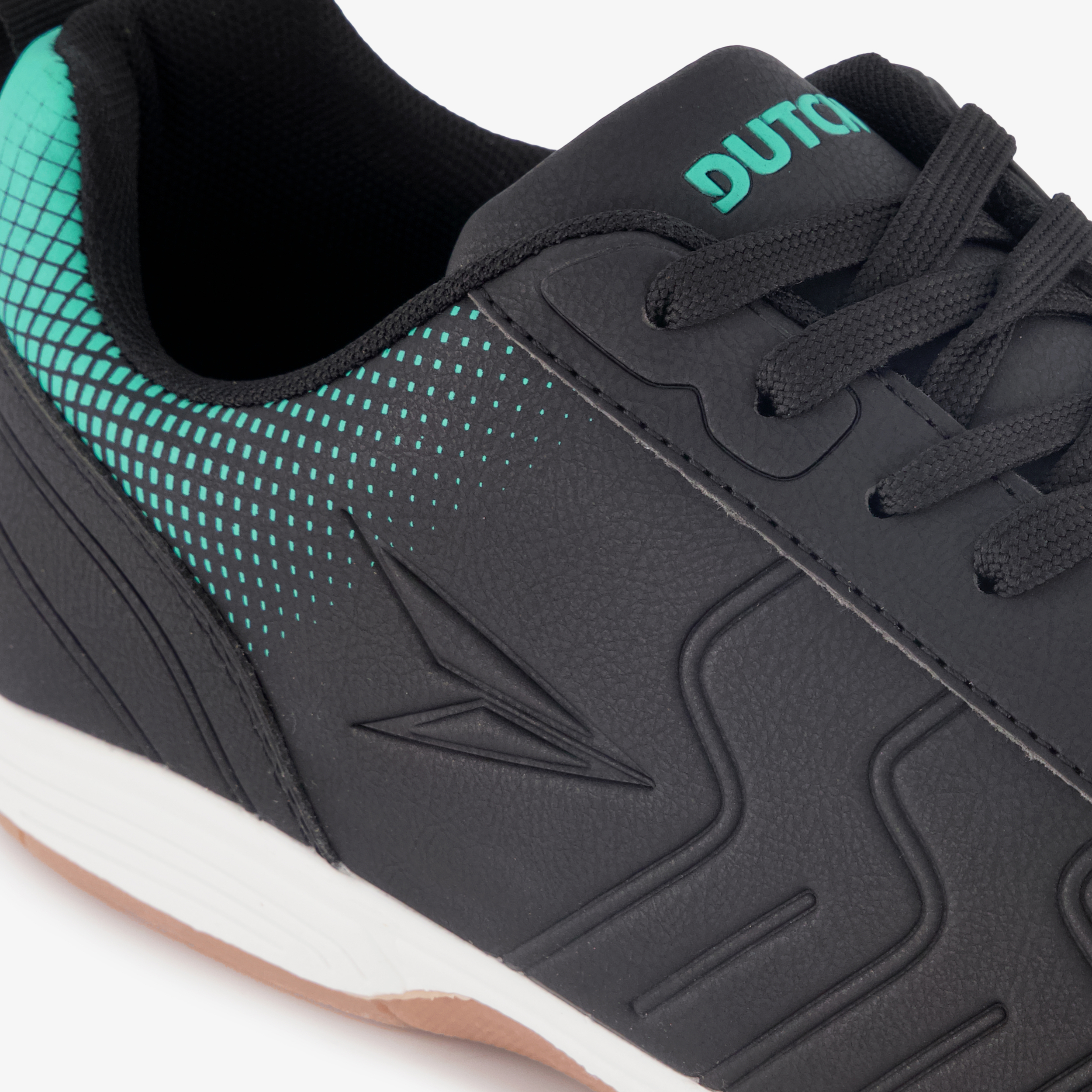 Dutchy Top-Spin heren zaalschoenen zwart blauw – foto 5