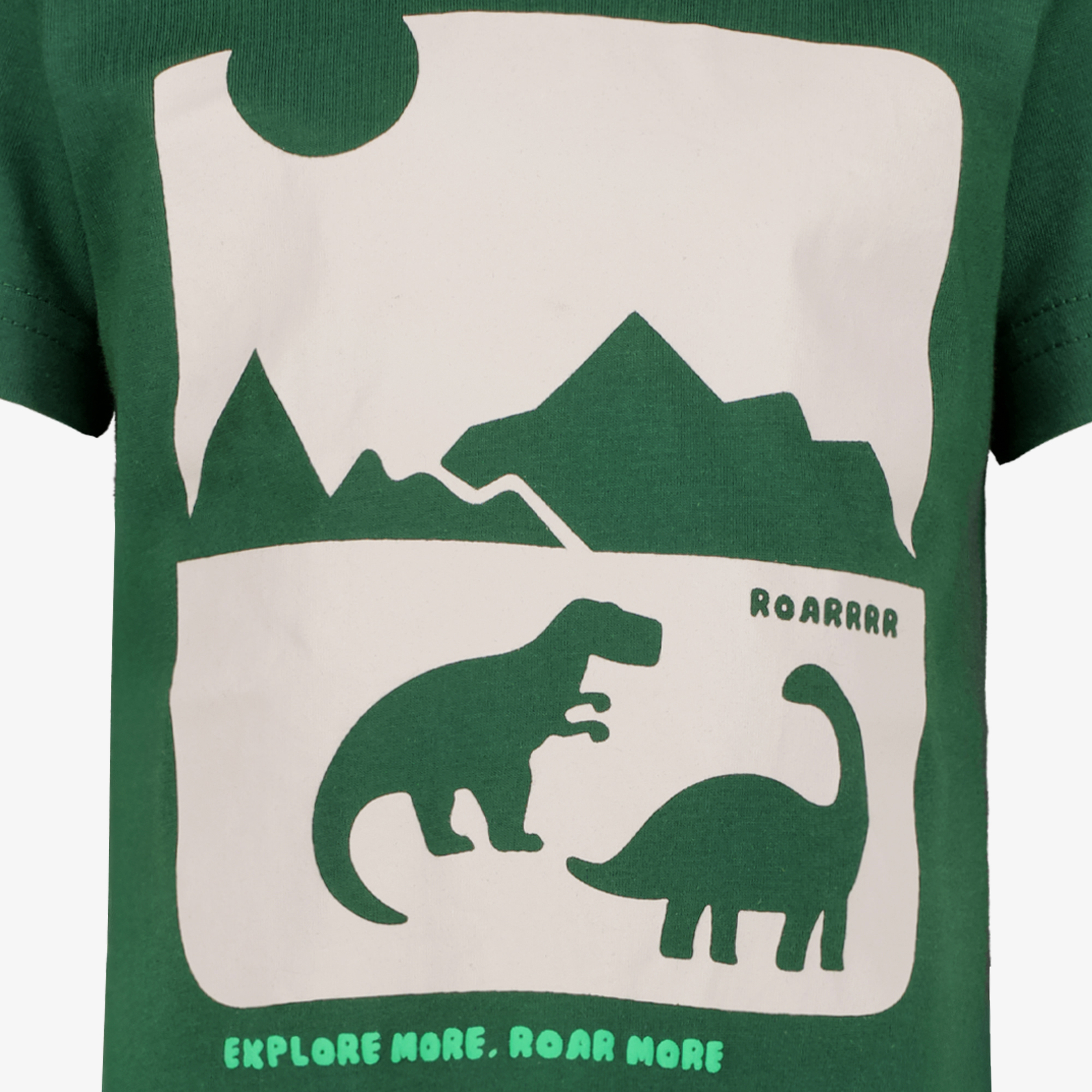 Unsigned jongens T-shirt met dino groen t-shirts & tops – foto 2