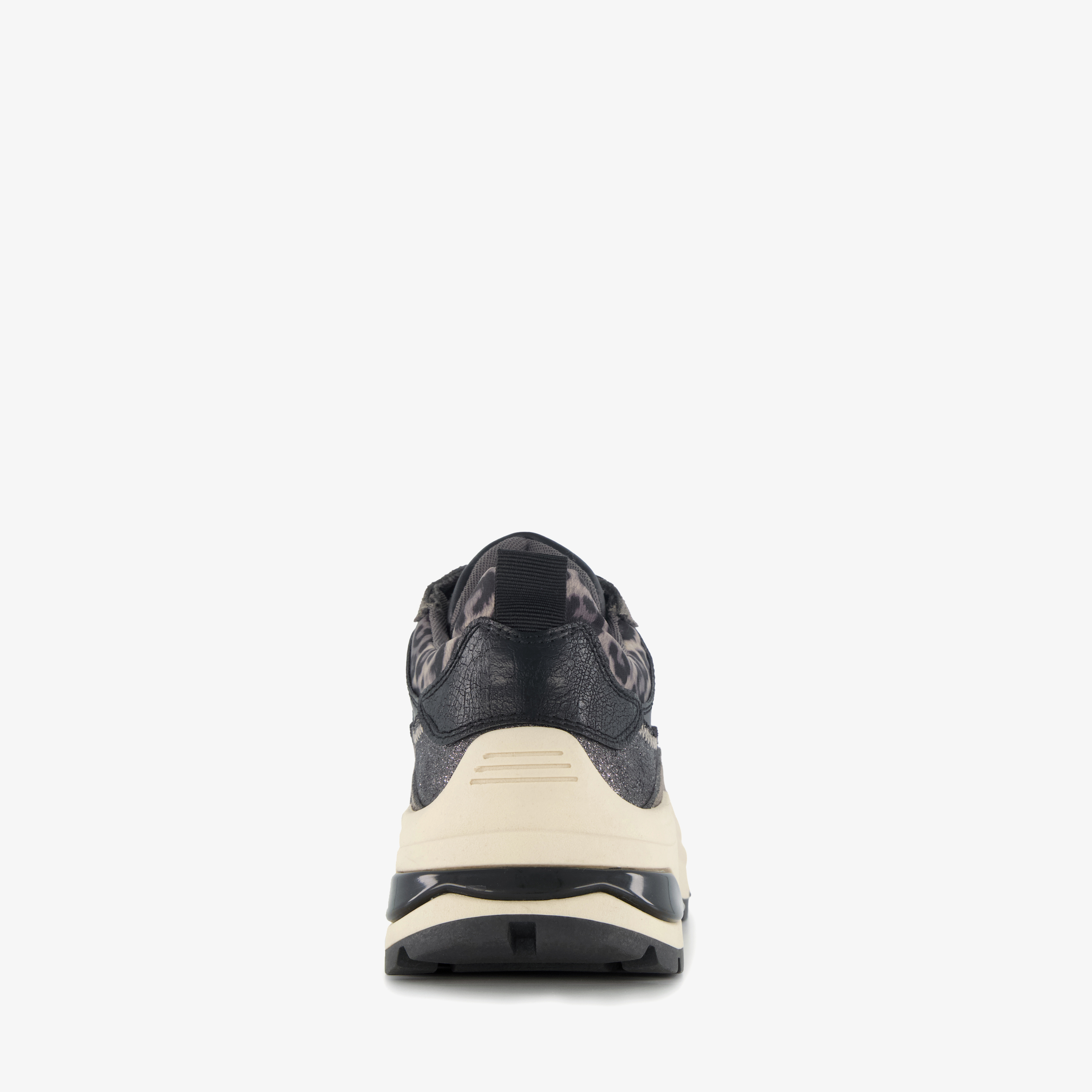 Harper dames sneakers met panterprint details grijs – foto 2