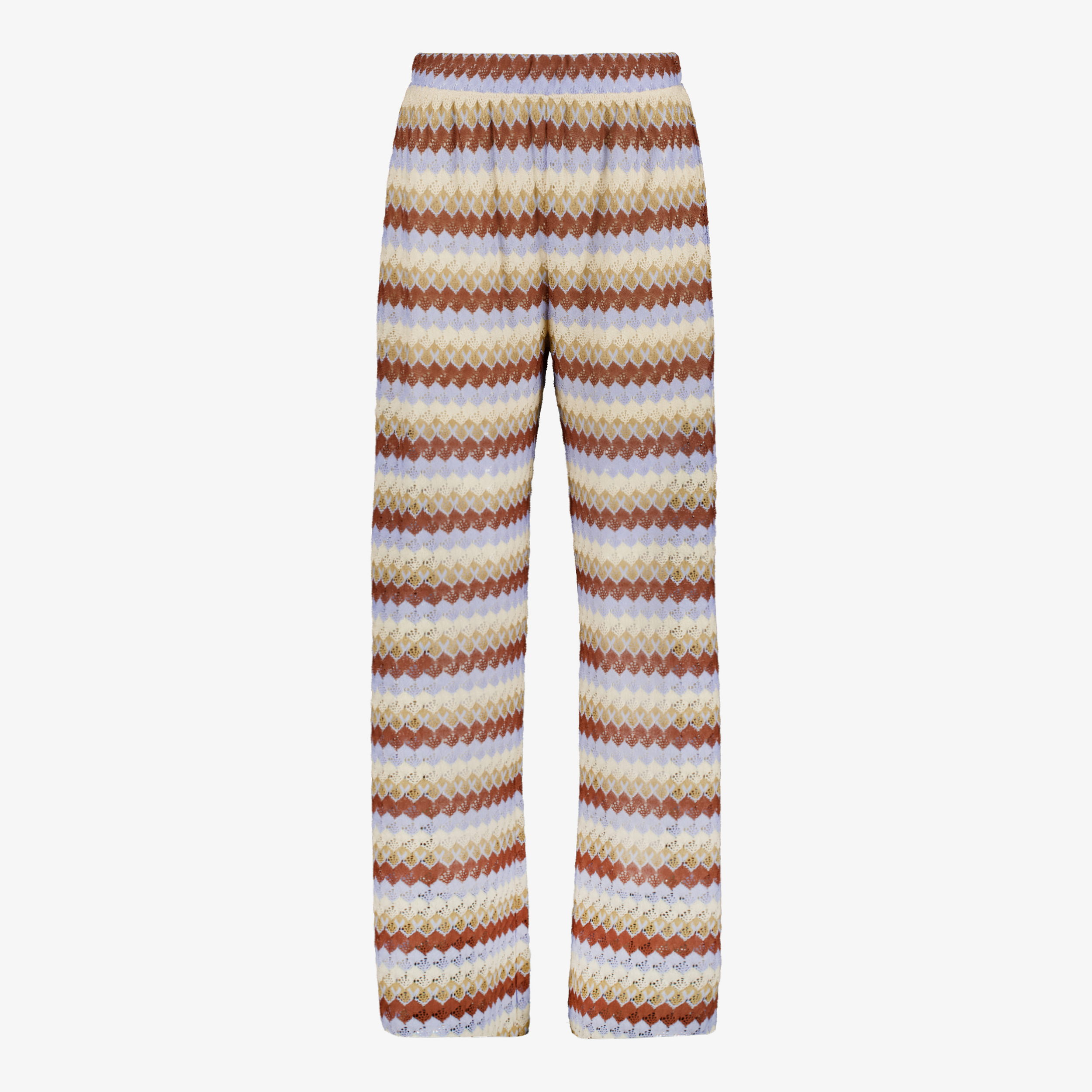 TwoDay dames wide leg broek met print multicolor broeken & shorts