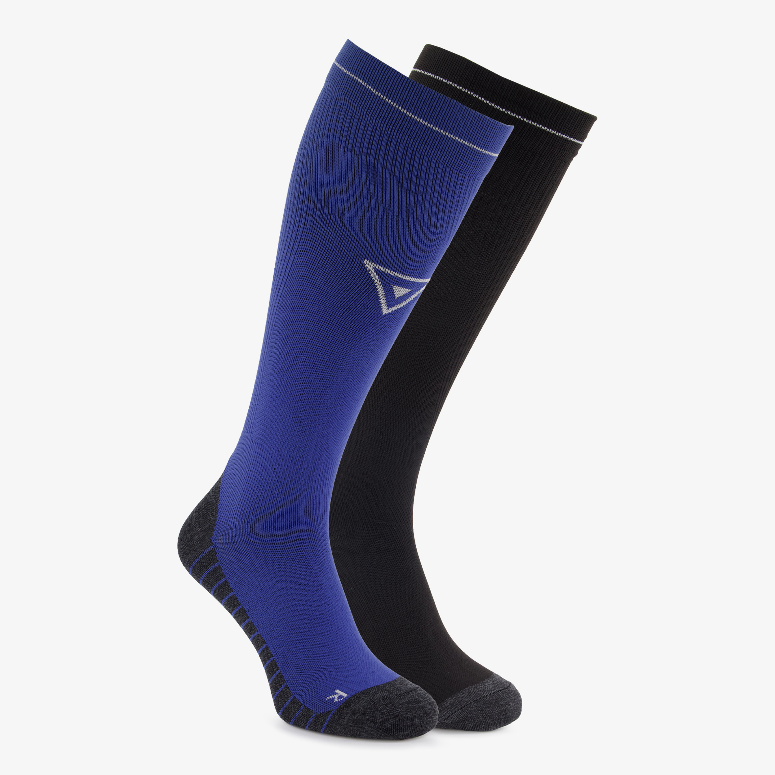 2 paar Osaga compressiesokken blauw zwart meisjes